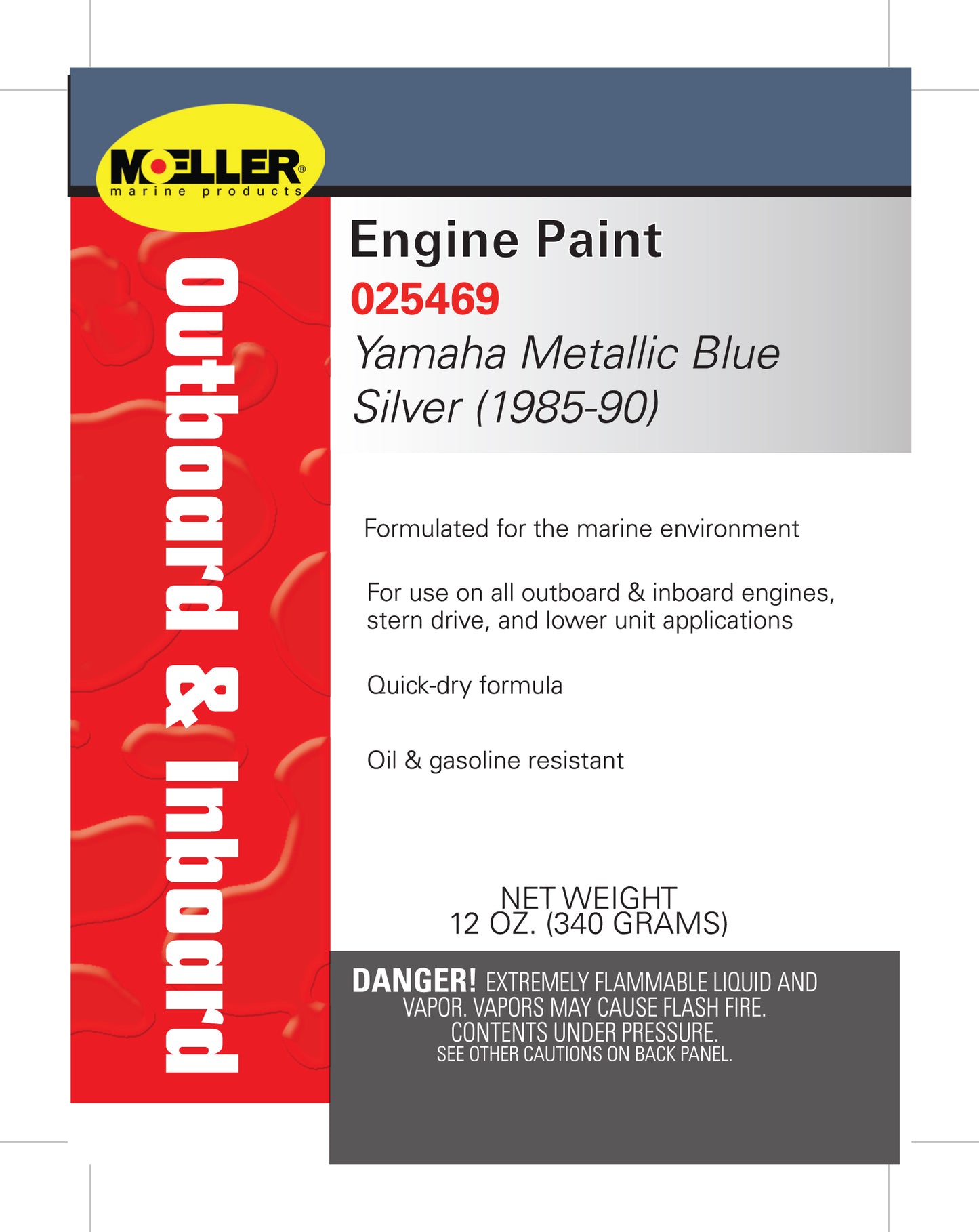 Moeller Engine Paint - Yamaha