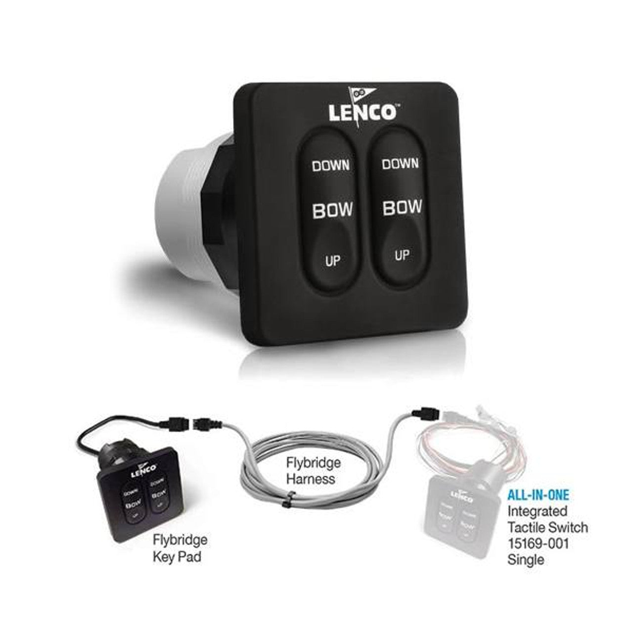 Lenco 20' Flybridge Second Station Kit for 15169 Standard Switch Kit