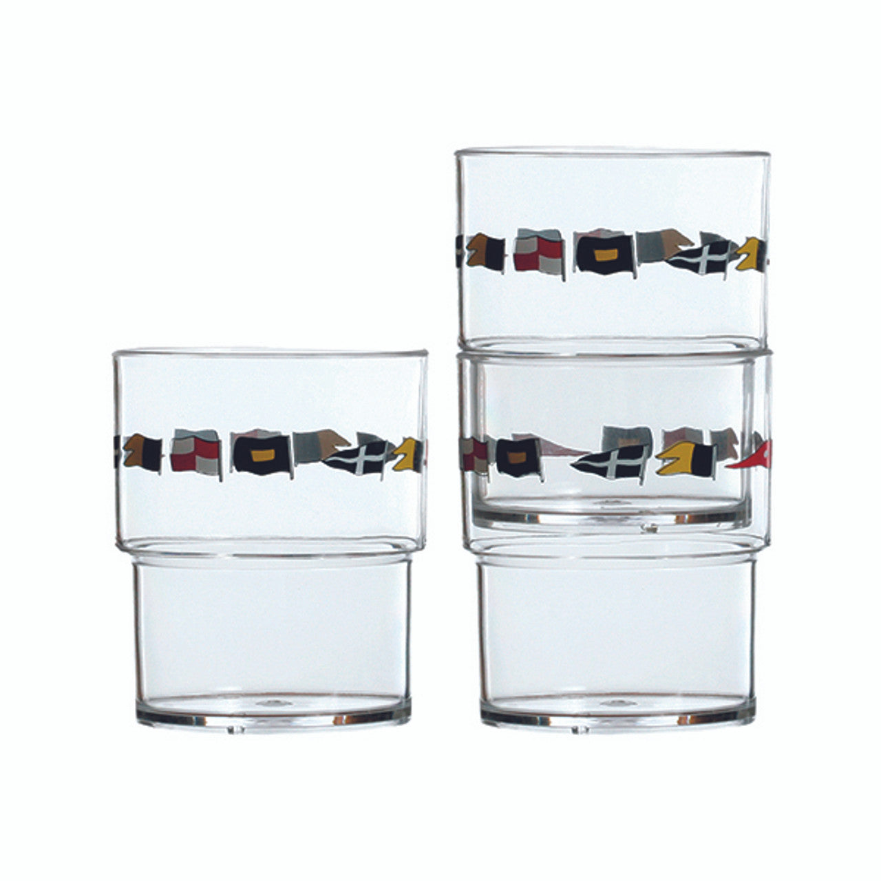 Regata 12 Piece Stackable Glasses