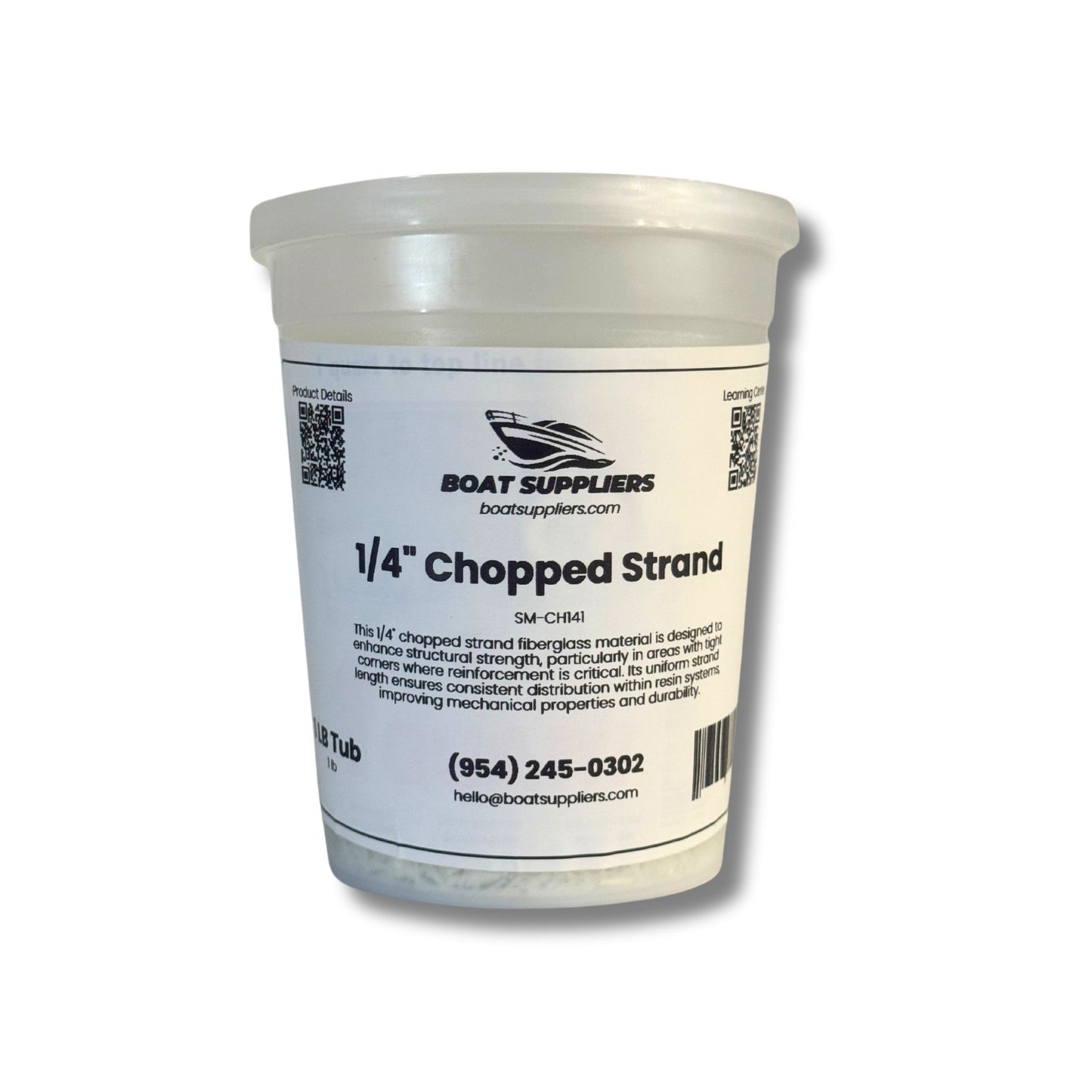 1/4 Chopped Strand Fiberglass