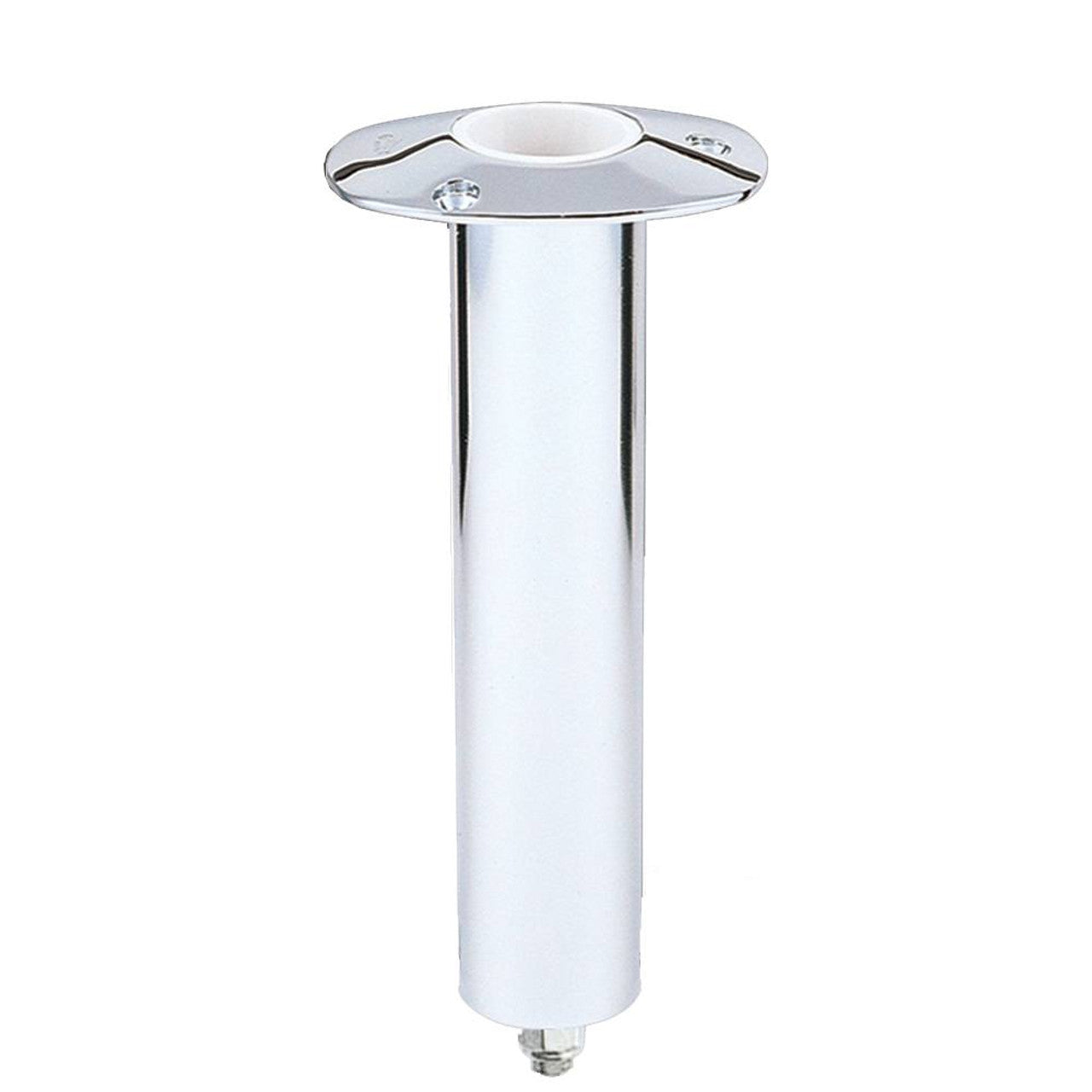 Lee's RH5167V 0 Degree Stainless Steel Swivel Base Flush Mount Rod Holder - Medium - 2" OD X 6.5" Tube f/ Small Bent Butts