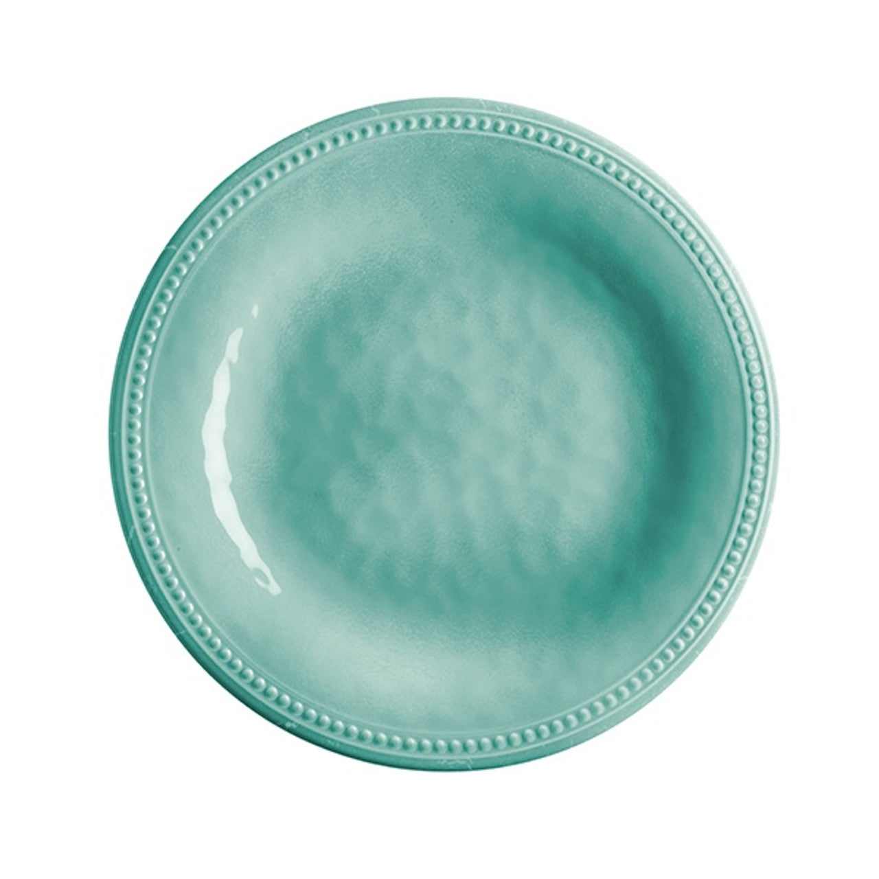 Harmony Aqua 6 Piece Melamine Dessert Plate Set
