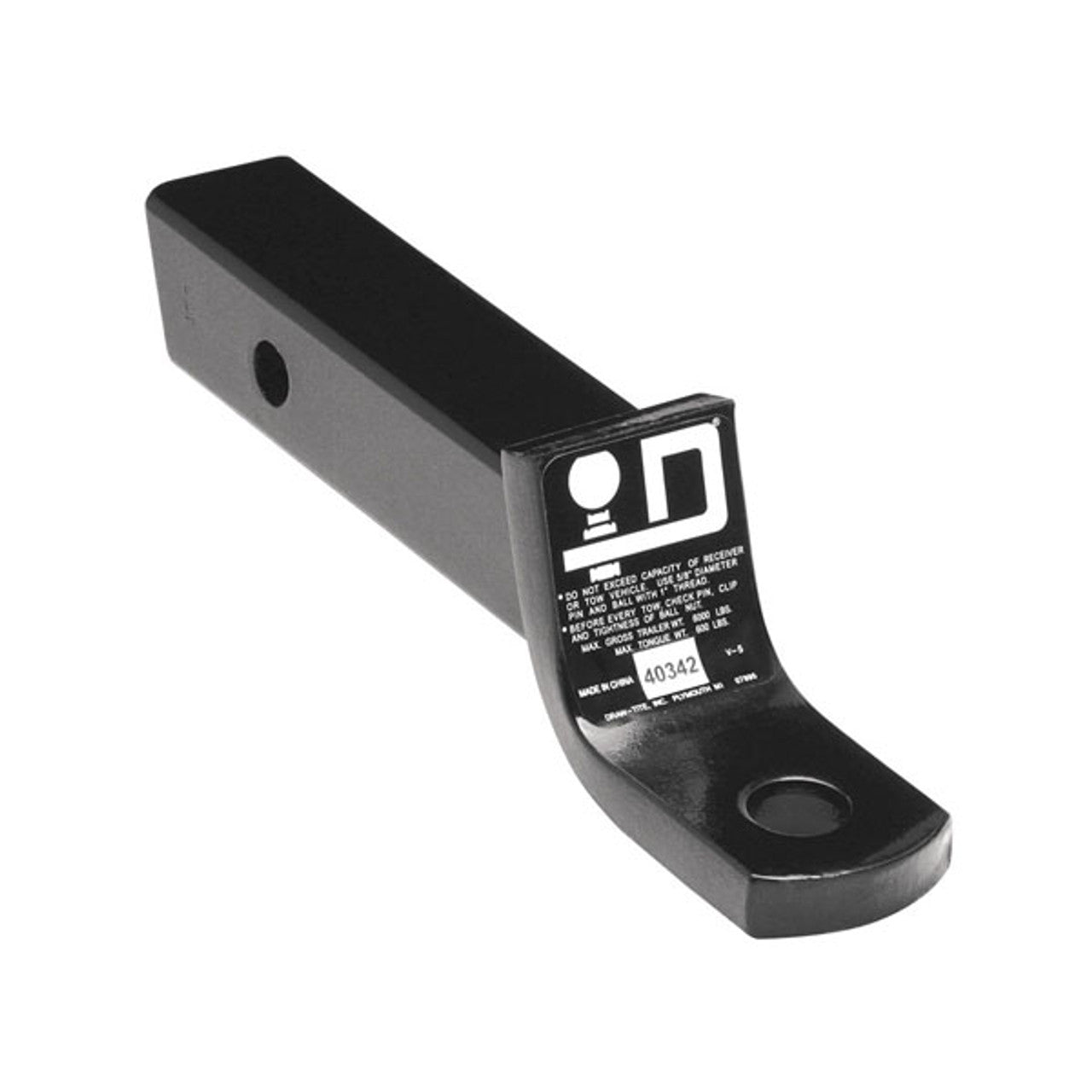 Support de boule de remorque Fulton Easy Load, 7 500 lb, PTAC