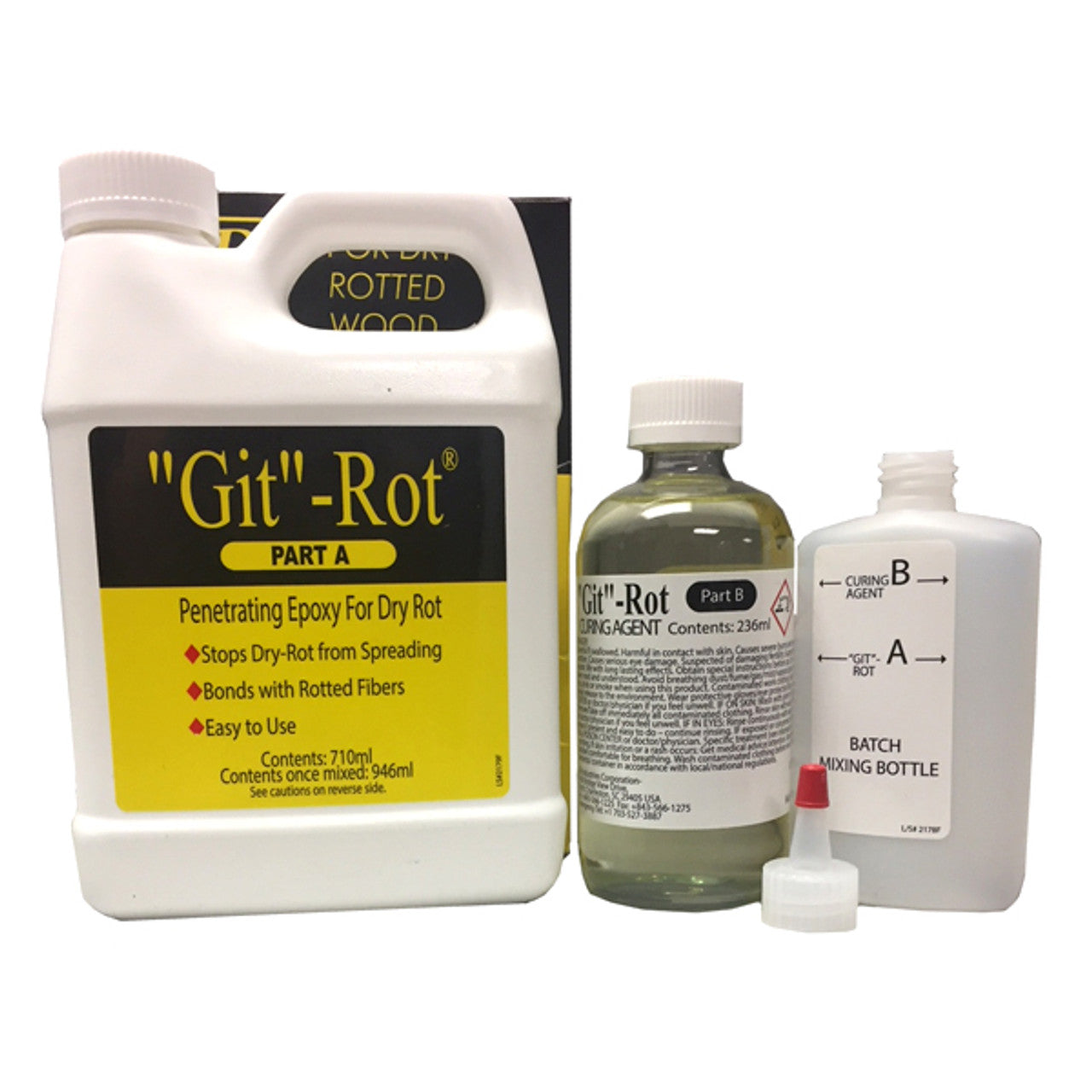 Kit époxy BoatLife Git Rot