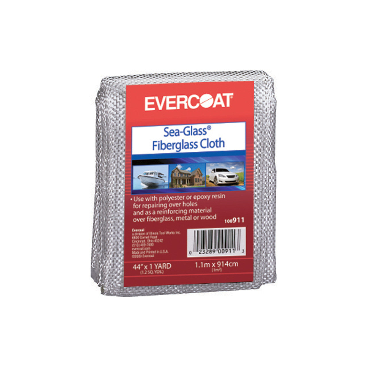 Tissu en fibre de verre Sea-Glass 6 oz, largeur 44 po