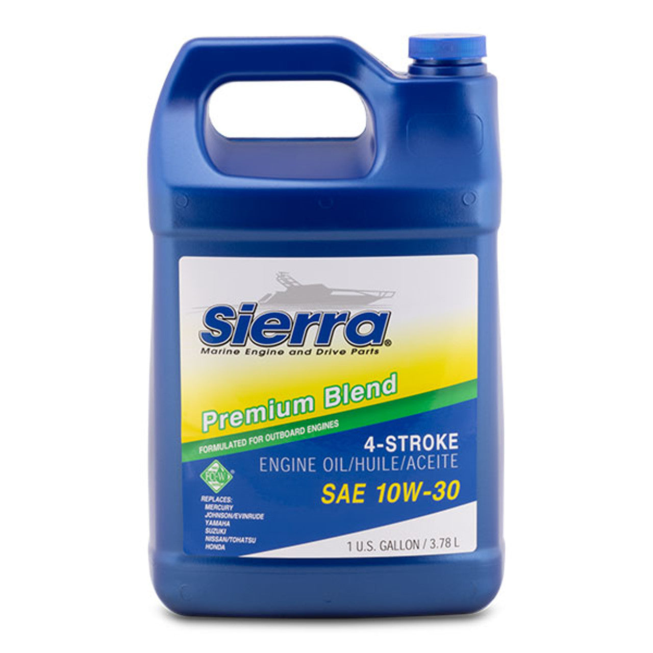 Huile marine conventionnelle Sierra 10W30 4 temps
