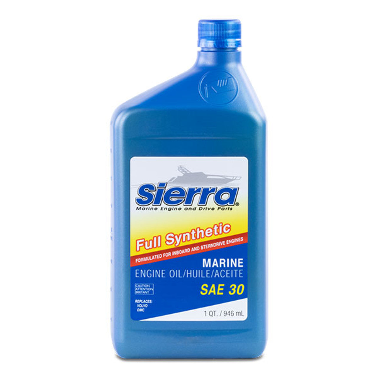 Huile marine synthétique Sierra SAE30 4 temps