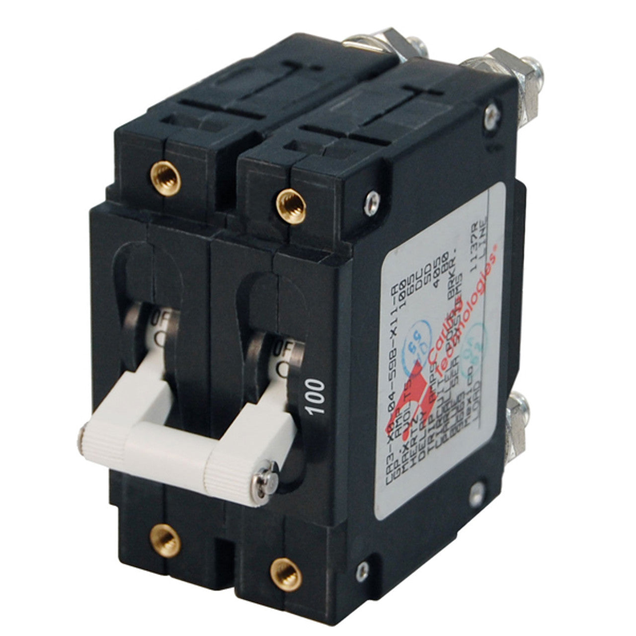 Blue Sea C Series Double Pole Toggle Circuit Breaker