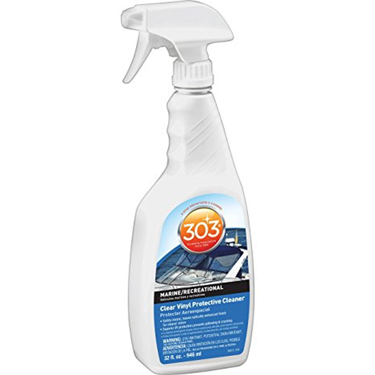 Nettoyant protecteur pour vinyle transparent marin 303