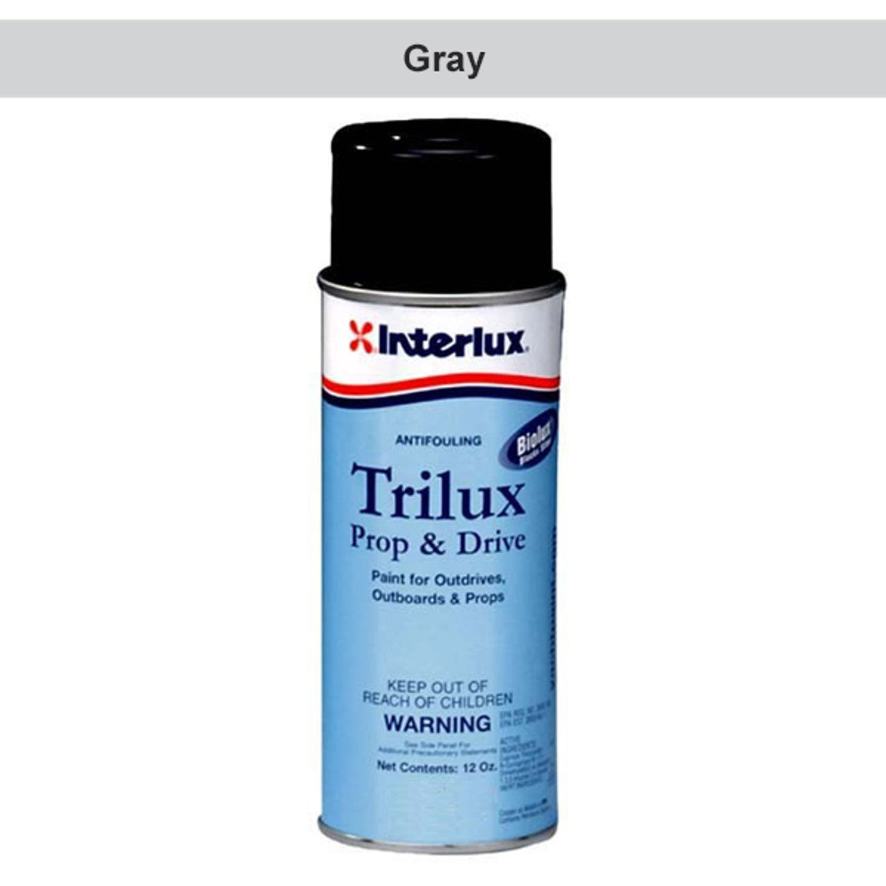 Peinture antifouling Interlux Trilux pour hélices et moteurs de bateaux