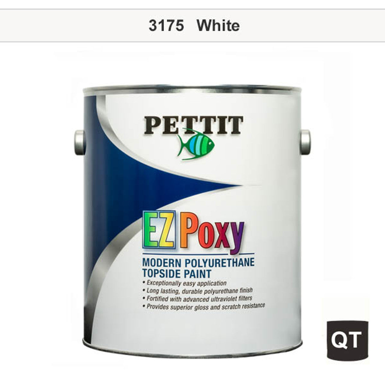Peinture marine haute brillance Pettit Easypoxy pour toits de bateaux