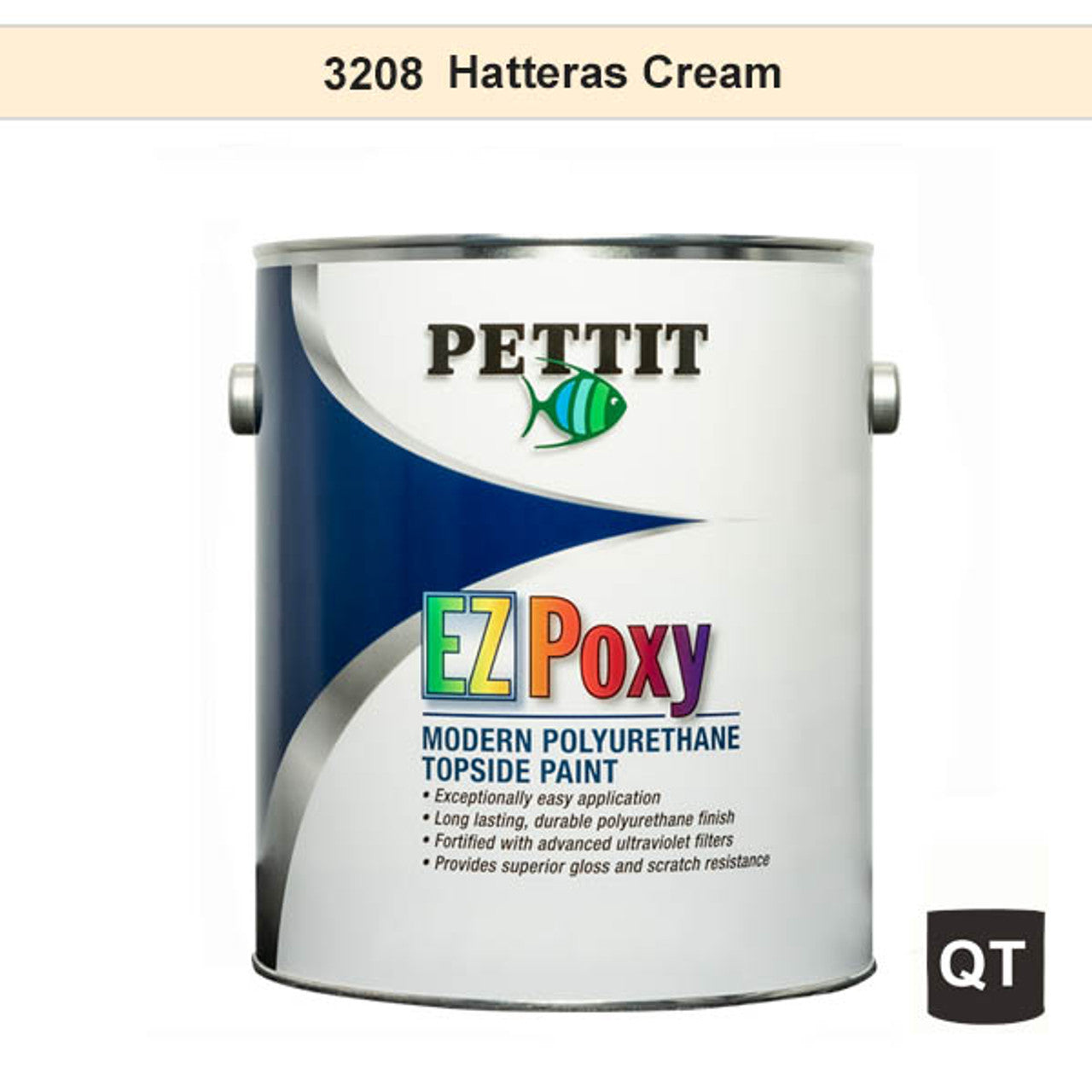 Peinture marine haute brillance Pettit Easypoxy pour toits de bateaux