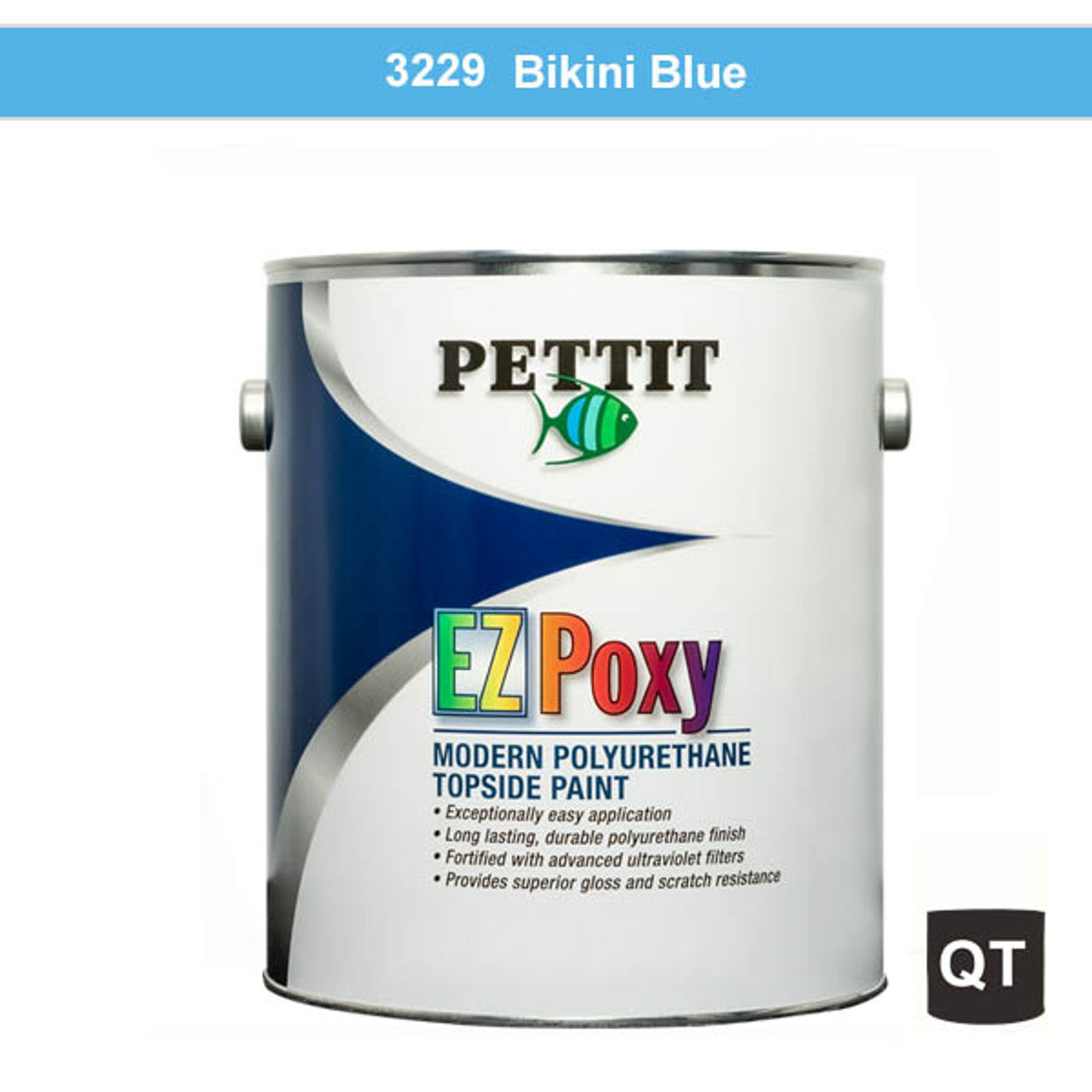 Peinture marine haute brillance Pettit Easypoxy pour toits de bateaux