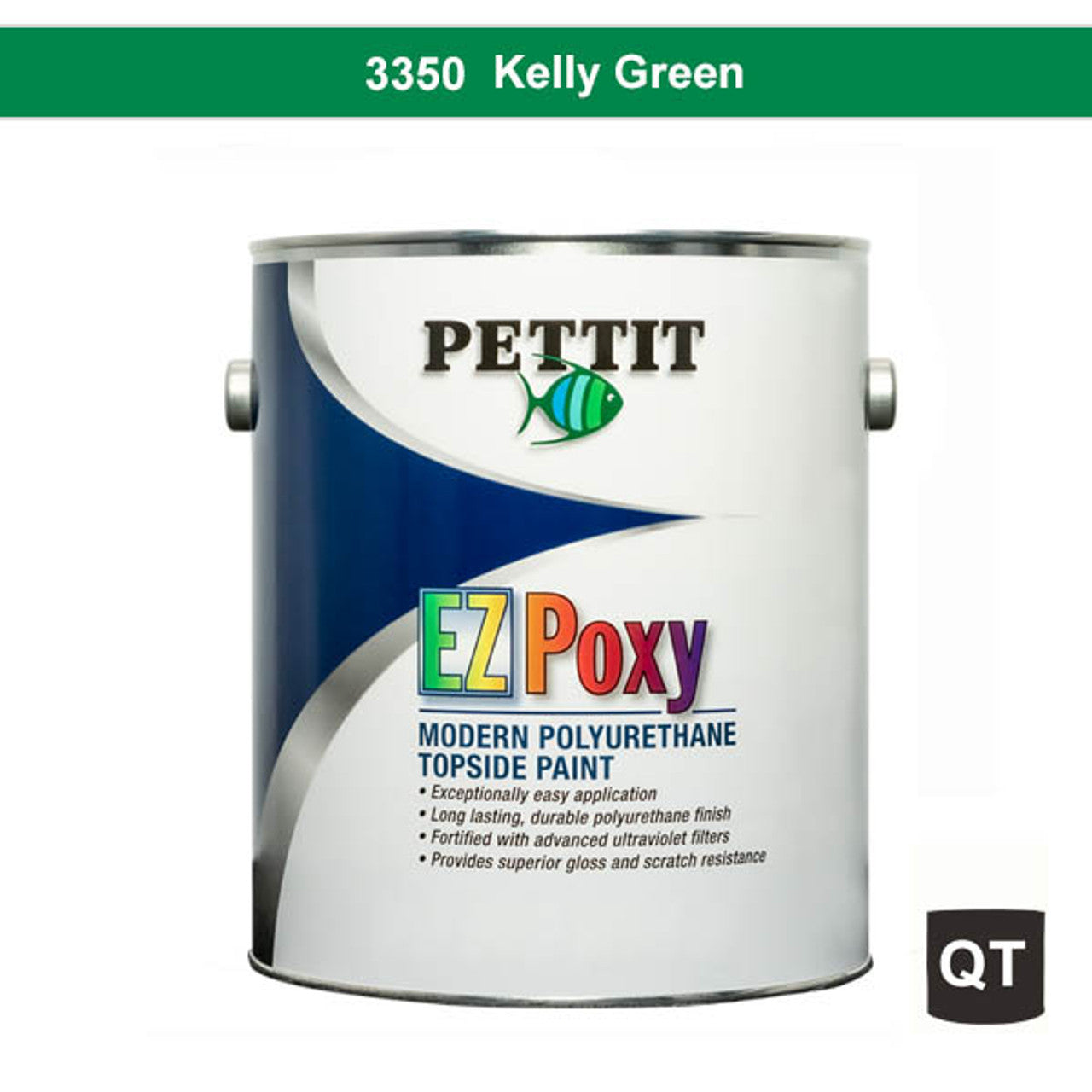 Peinture marine haute brillance Pettit Easypoxy pour toits de bateaux
