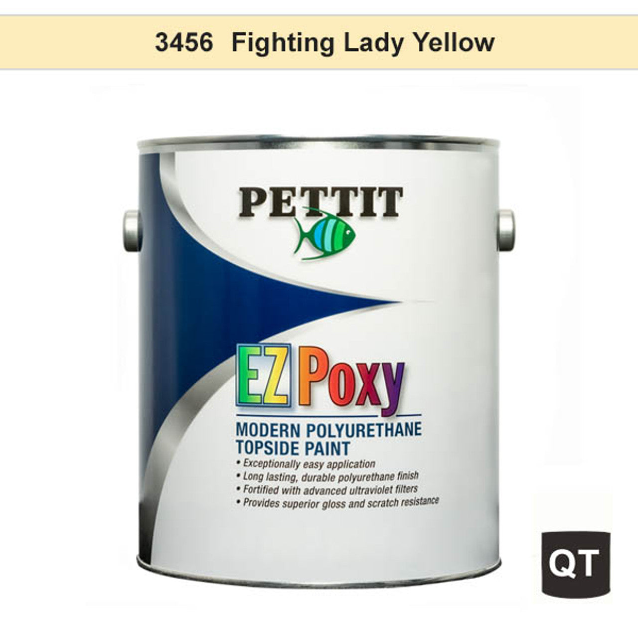 Peinture marine haute brillance Pettit Easypoxy pour toits de bateaux