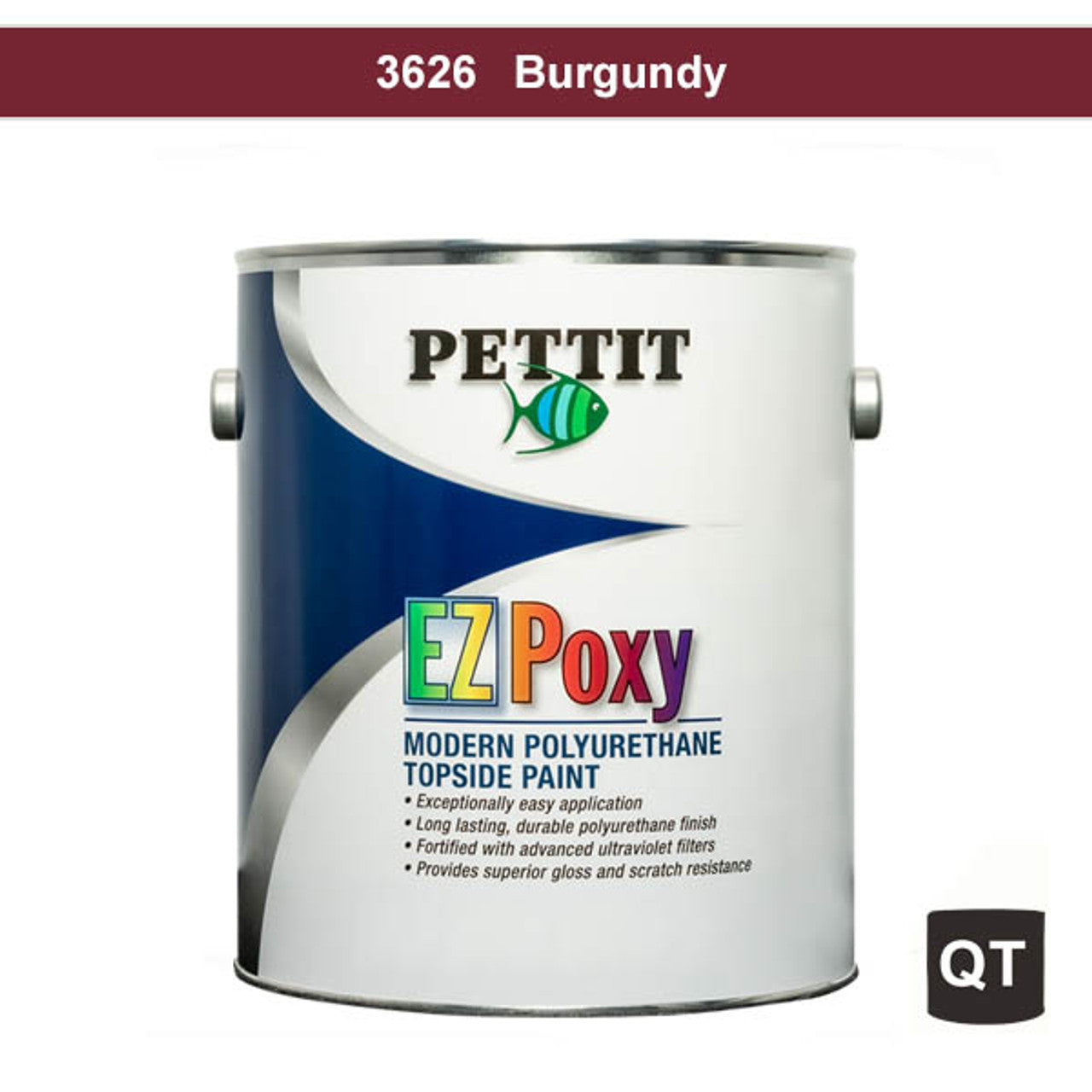 Peinture marine haute brillance Pettit Easypoxy pour toits de bateaux
