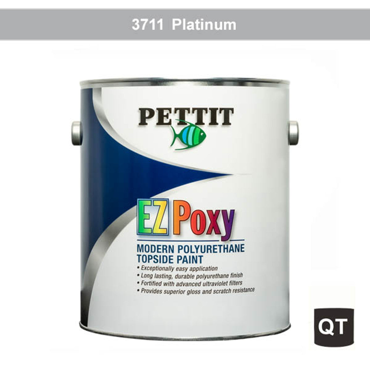 Peinture marine haute brillance Pettit Easypoxy pour toits de bateaux