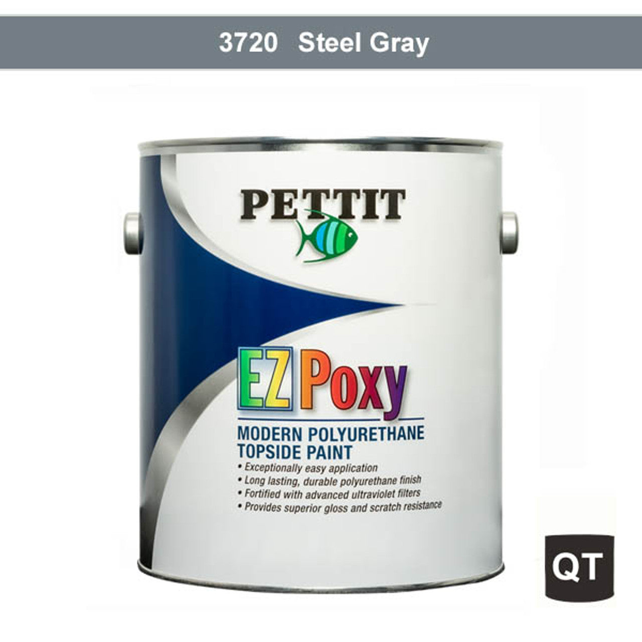Peinture marine haute brillance Pettit Easypoxy pour toits de bateaux