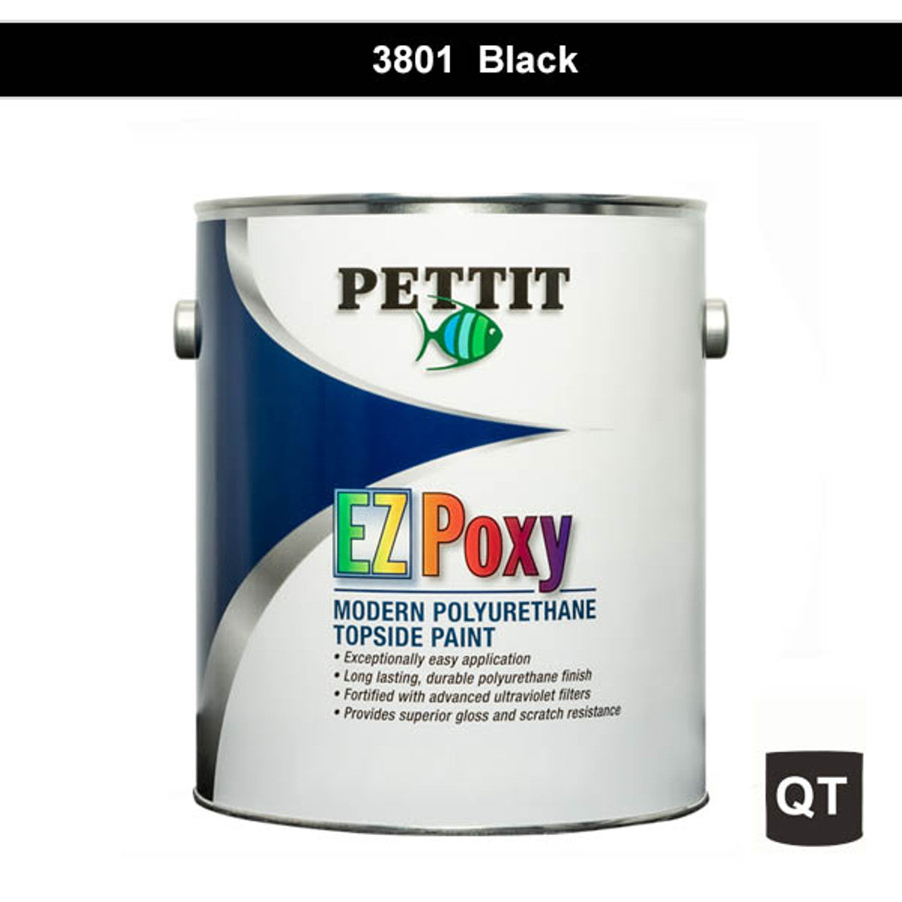 Peinture marine haute brillance Pettit Easypoxy pour toits de bateaux