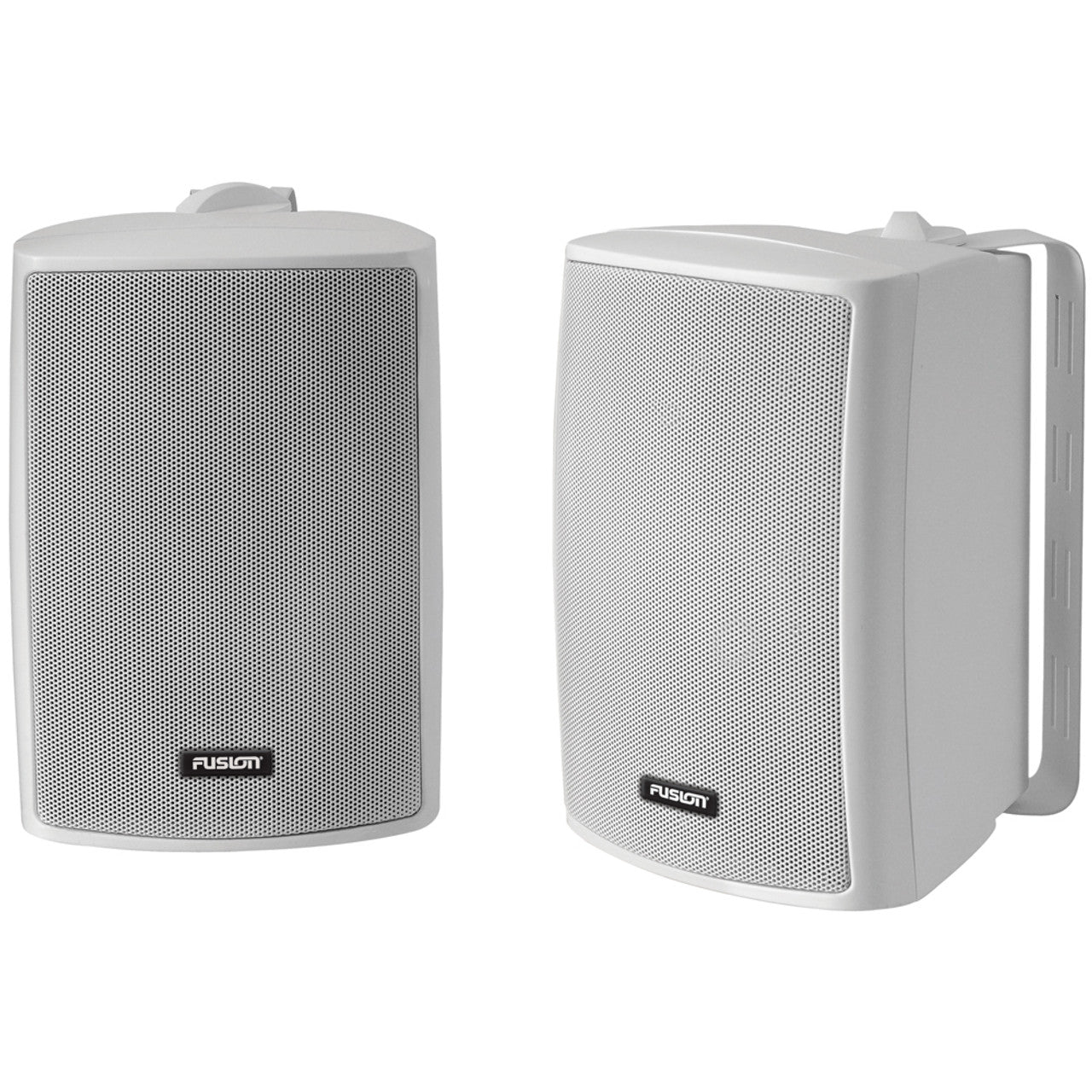 FUSION MS-OS420 4" Compact Marine Box Speaker - (Pair) White