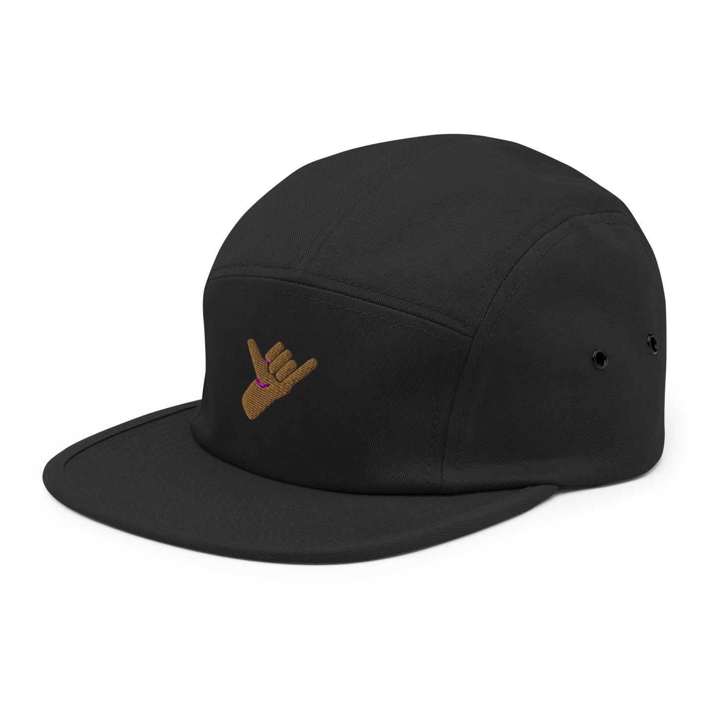 Casquette à cinq panneaux