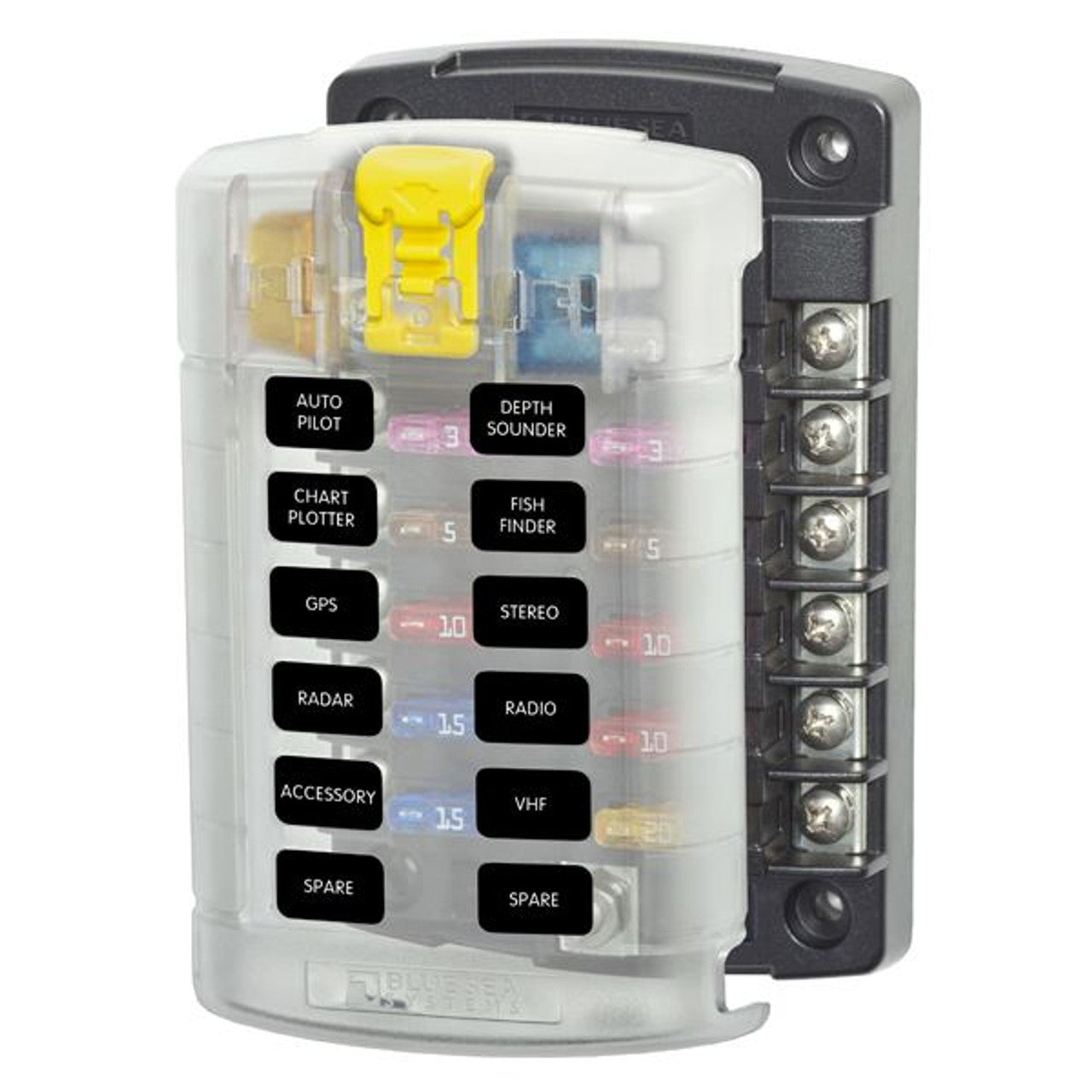 Blue Sea 12 Circuit ST Blade Fuse Block