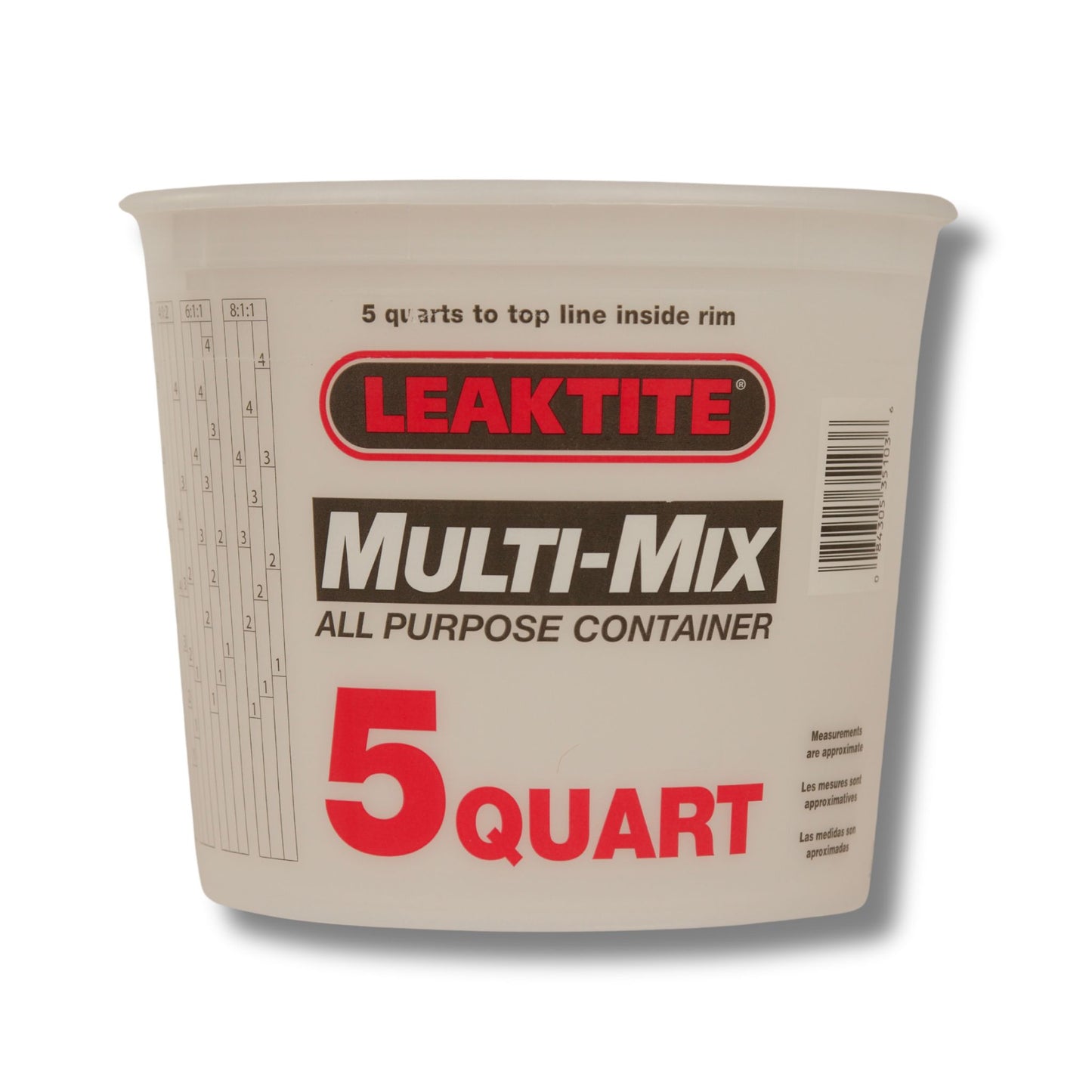 Vaso mezclador de 1 cuarto de galón