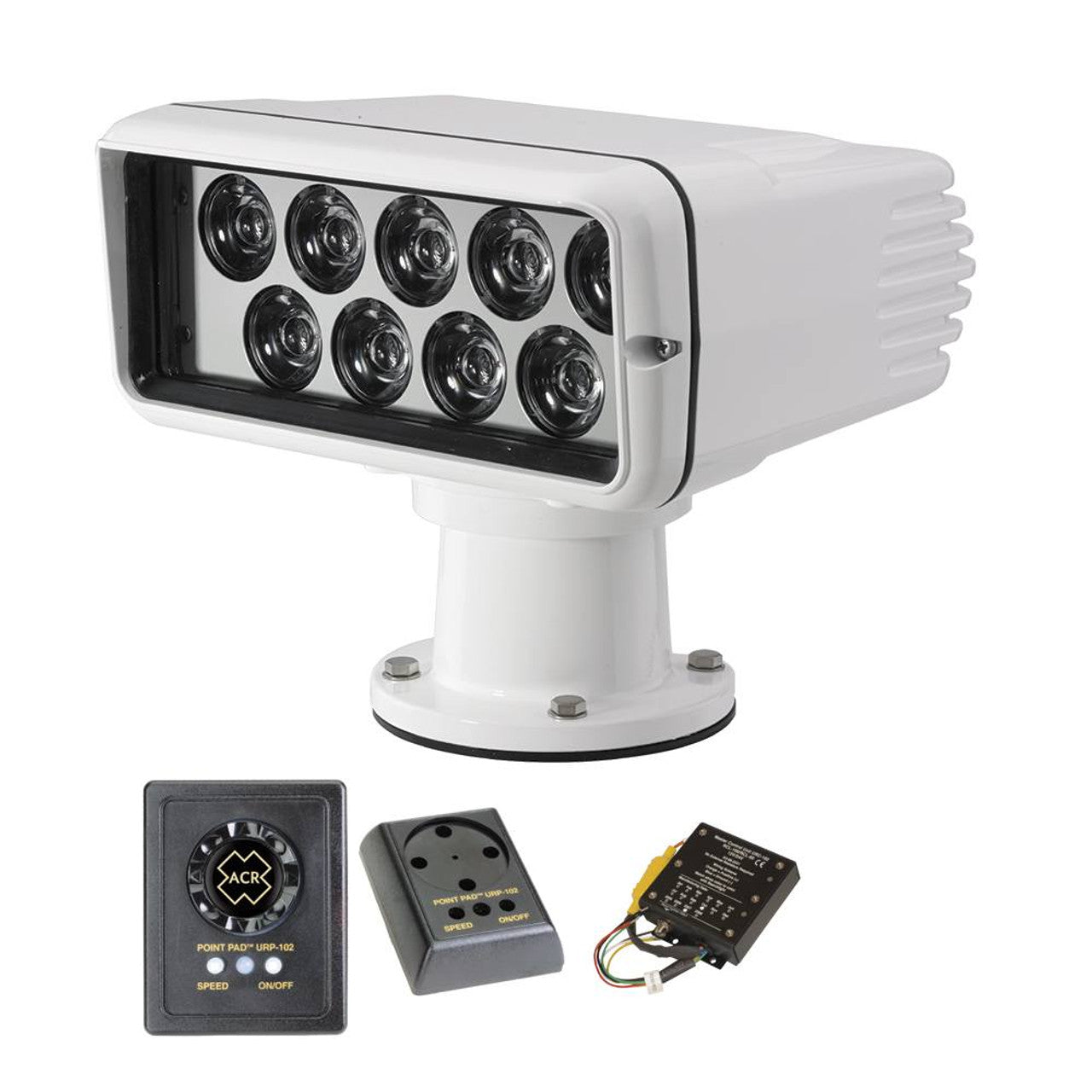 ACR 1951 RCL-100 LED Searchlight Wired Kit w/Master & Point Pad Controller