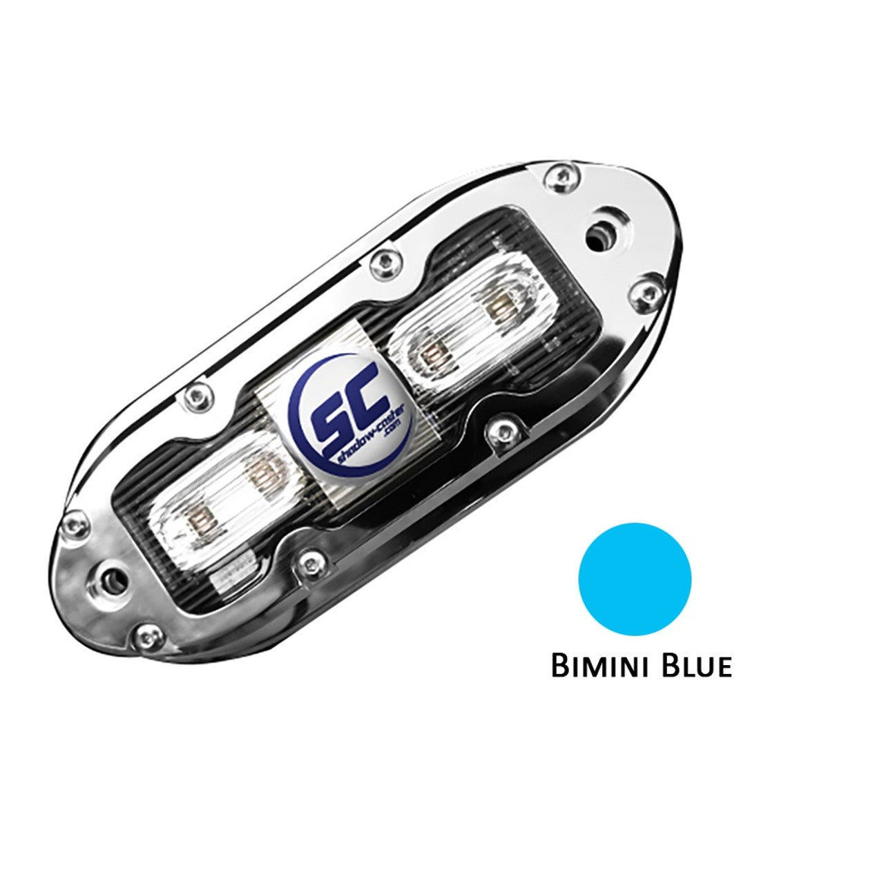 Shadow-Caster SCM-4-BB-20 SCM-4 Bimini Blue Underwater LED Light