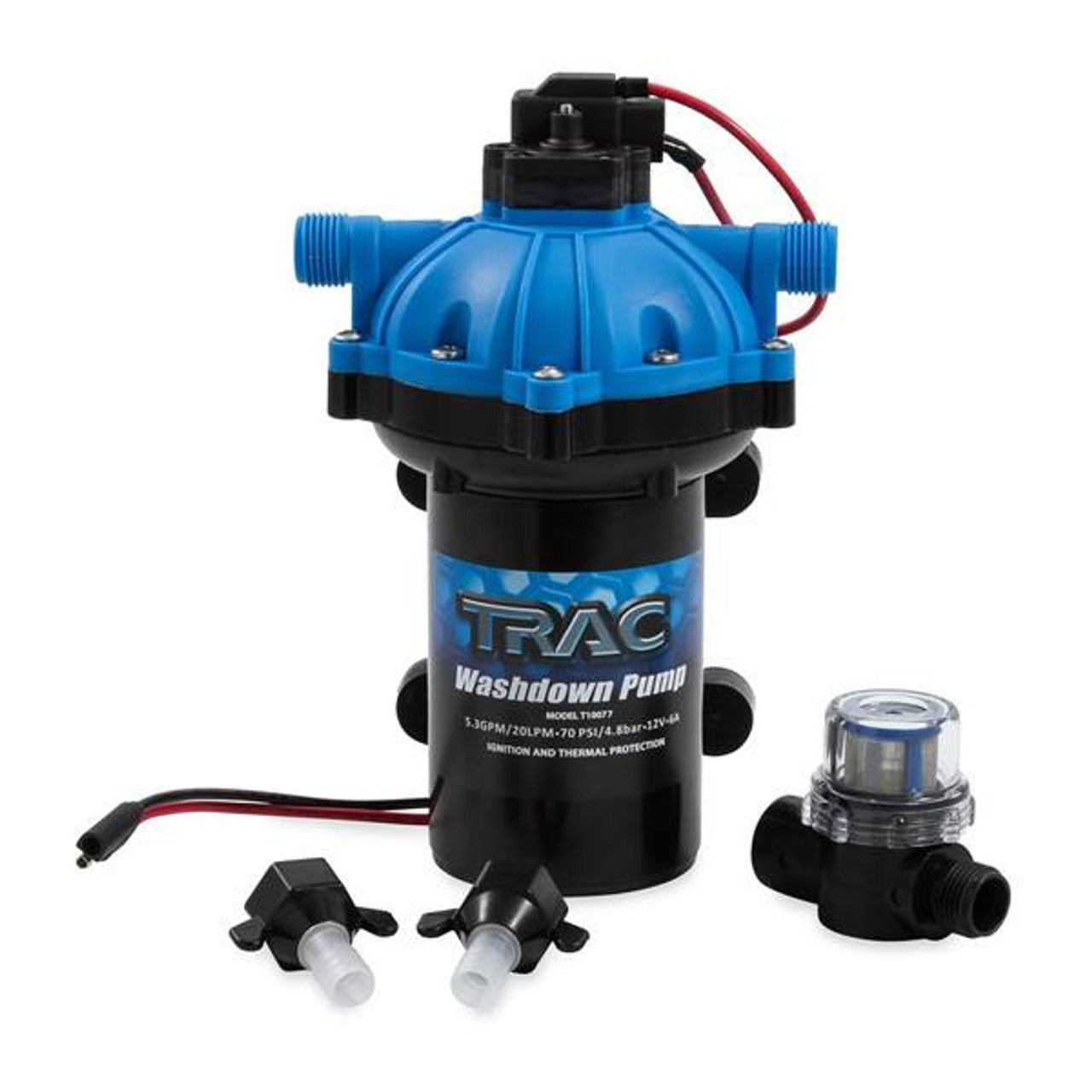 TRAC On-Board Washdown Pump 70PSI