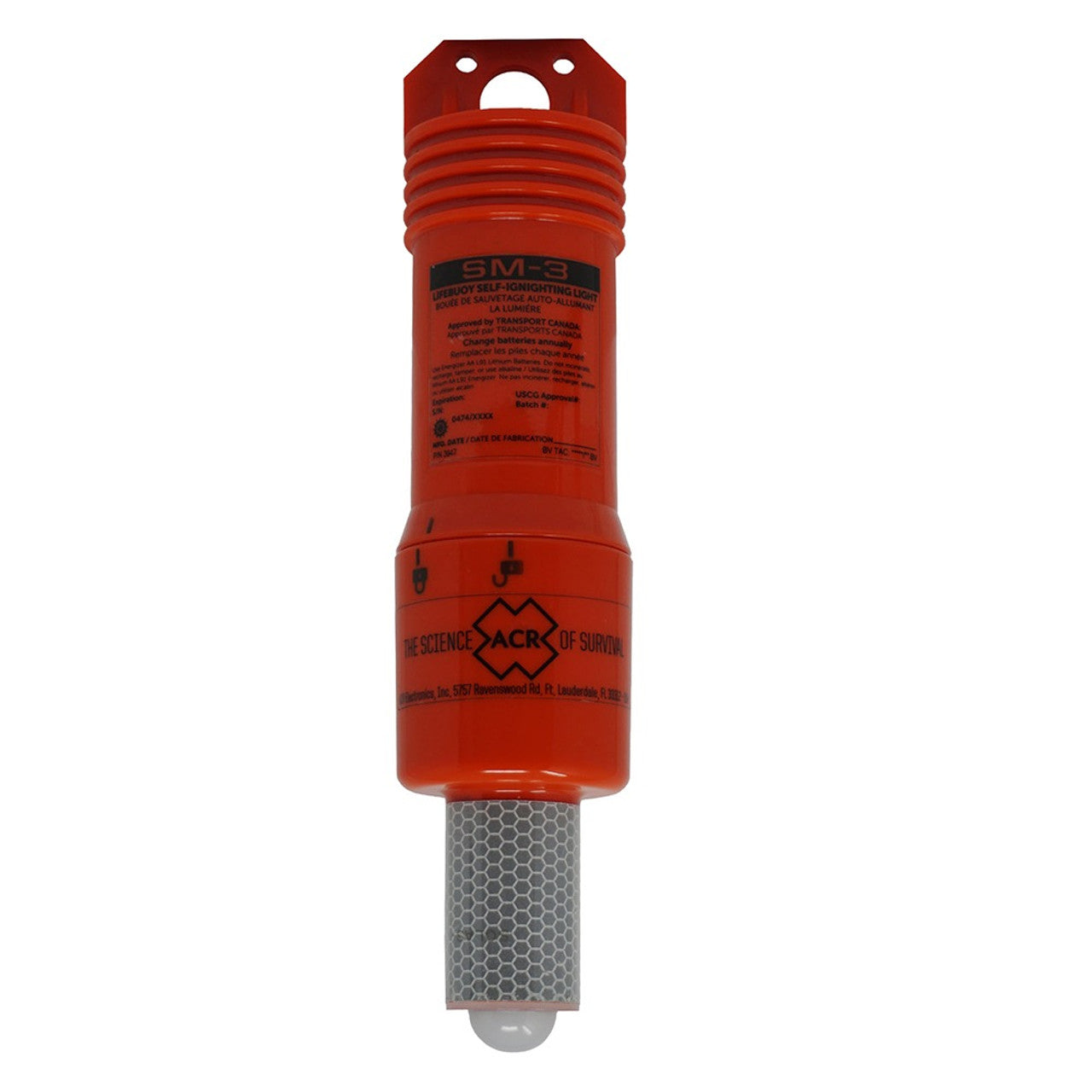 ACR 3947 SM3 Automatic Cob Buoyant Marker Light Strobe USCG/SOLAS