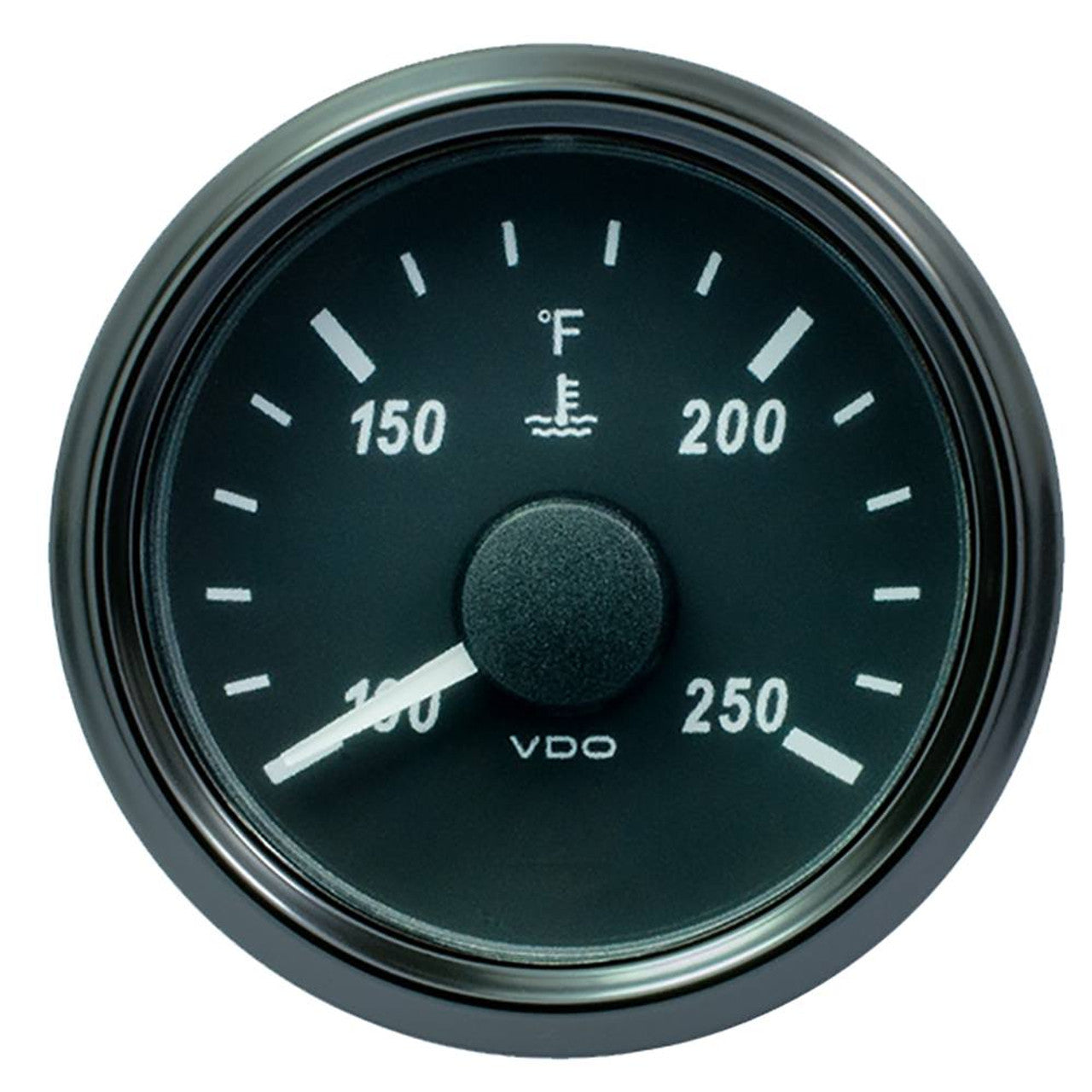 VDO A2C3833350030 SingleViu 52mm (2-1/16") Water Temp. Gauge - 250 F - 291-22 OHM