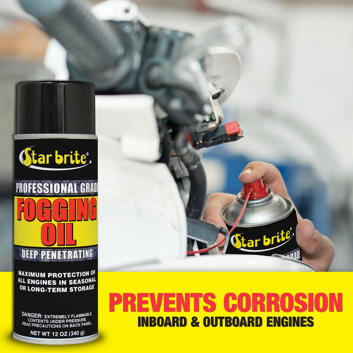 Starbrite Engine Fogging Oil - 12oz Aerosol