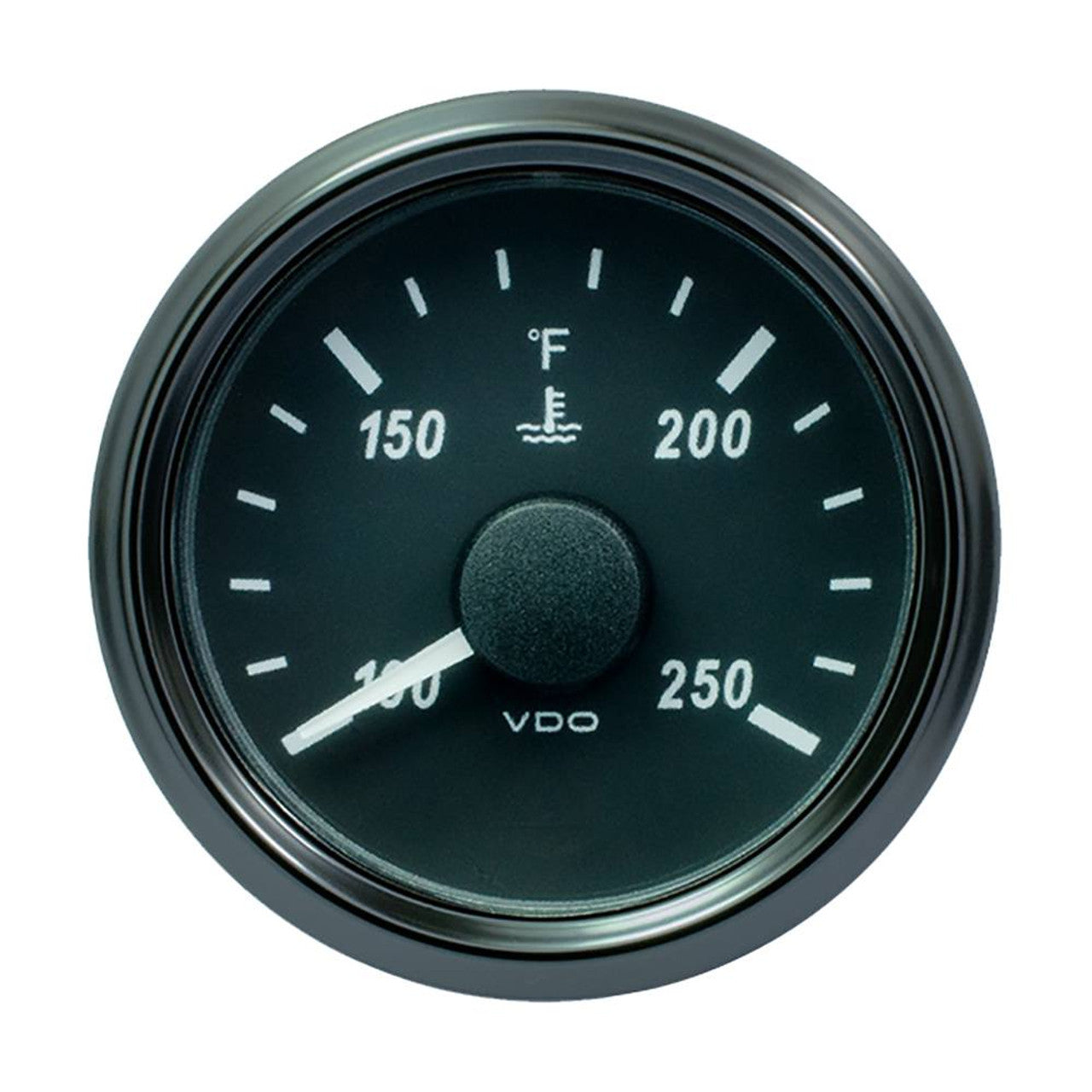 VDO A2C3833340030 SingleViu 52mm (2-1/16") Water Temperature Gauge - 250F - 450-30 Ohm
