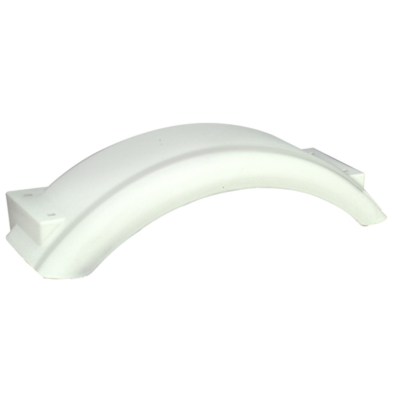 Attachez le petit garde-boue de remorque en plastique