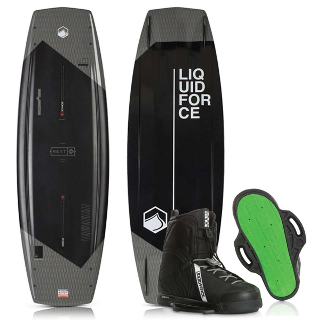 Wakeboard Liquid Force Next avec bottes classiques