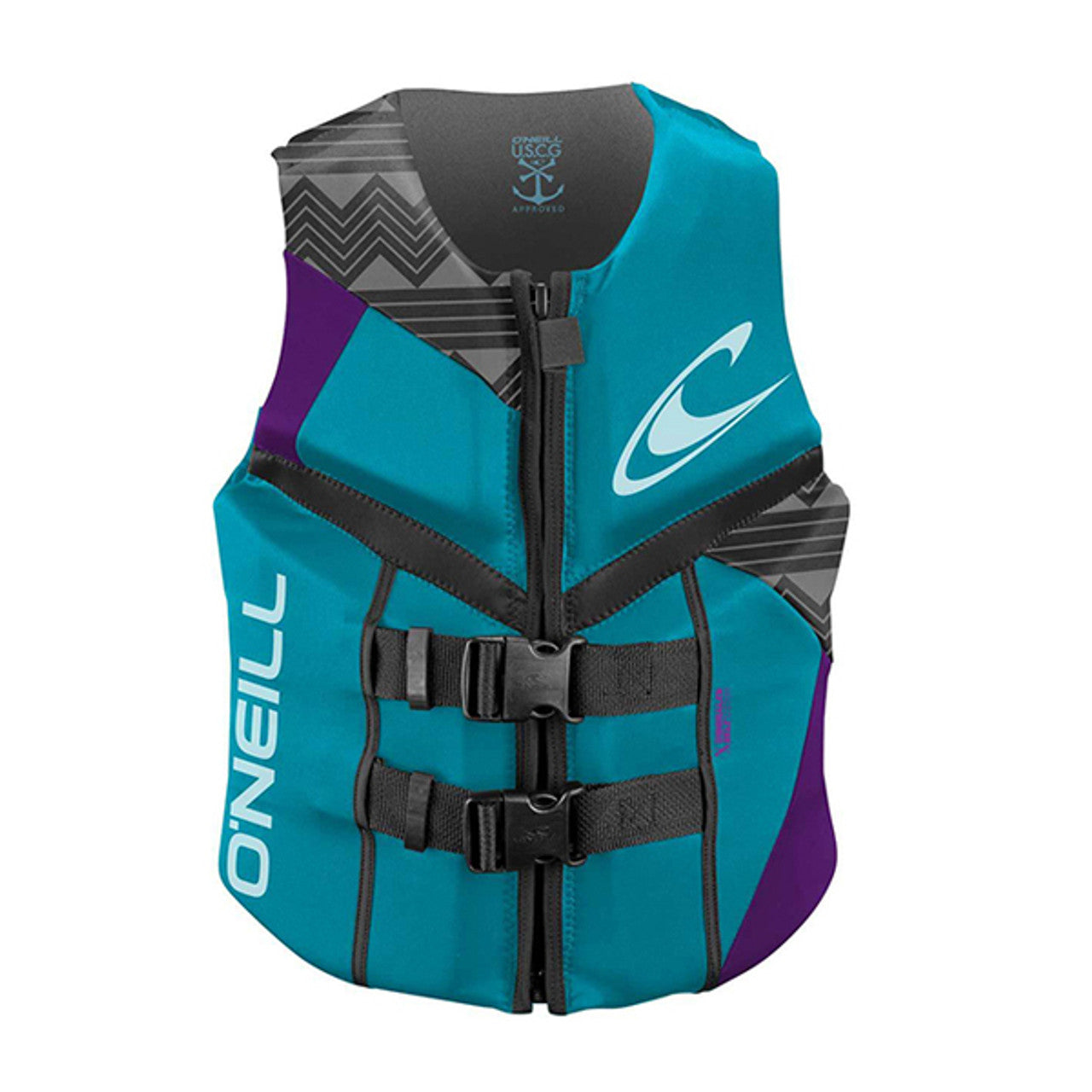 Gilet de sauvetage O'Neill Reactor Turquoise pour femme