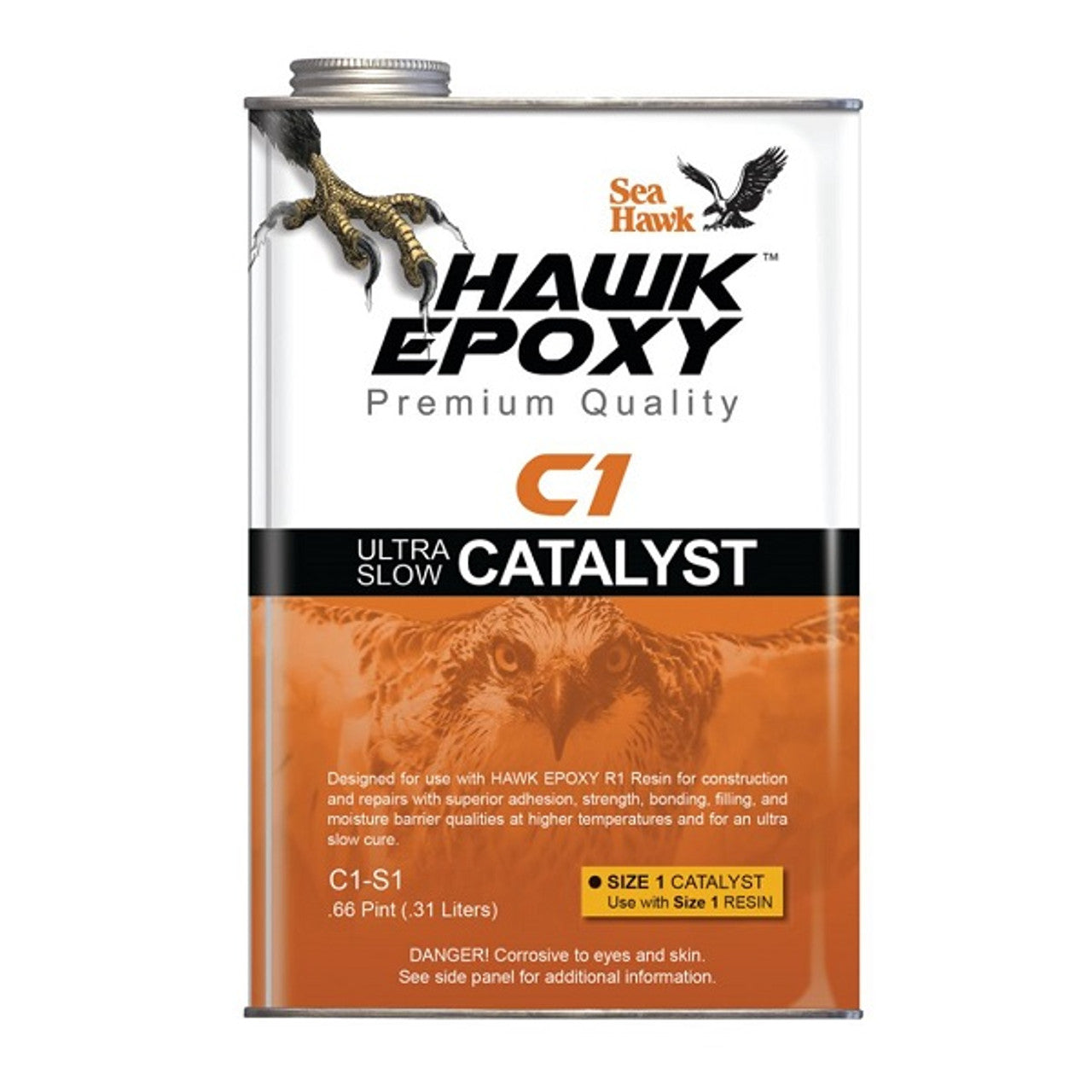 Catalizador ultra lento Hawk Epoxy C1