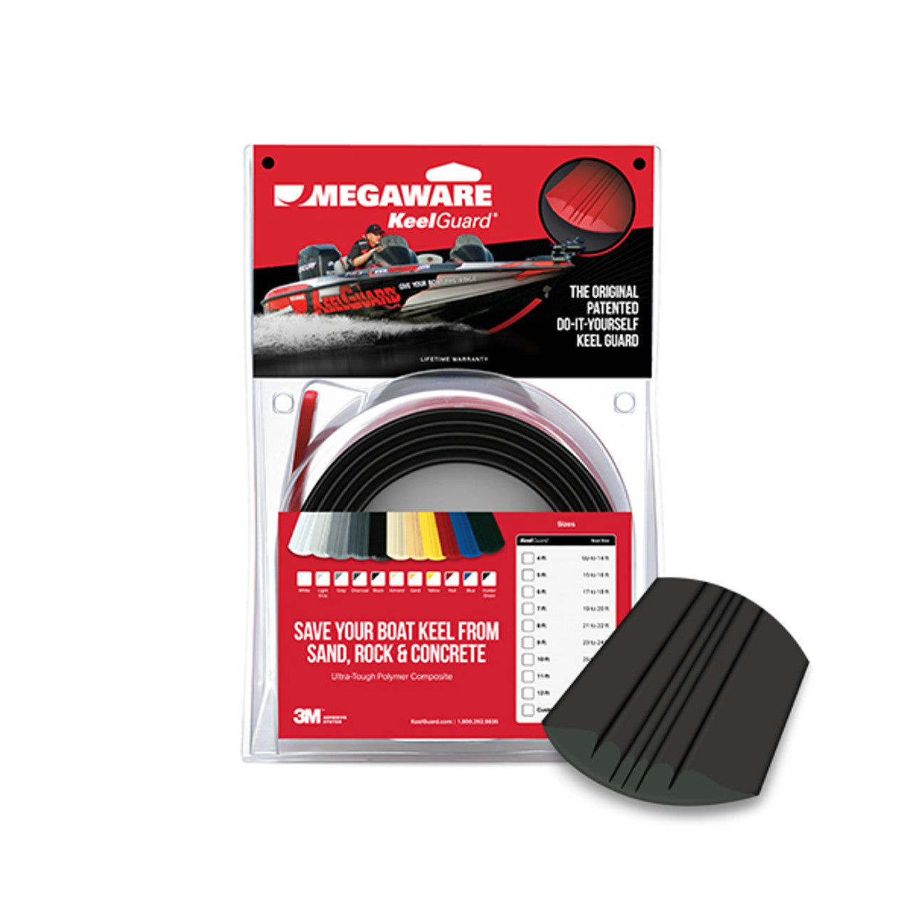 Protecteur de quille en polymère auto-adhésif Keel Guard