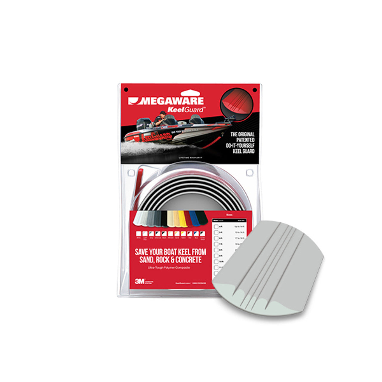 Protecteur de quille en polymère auto-adhésif Keel Guard