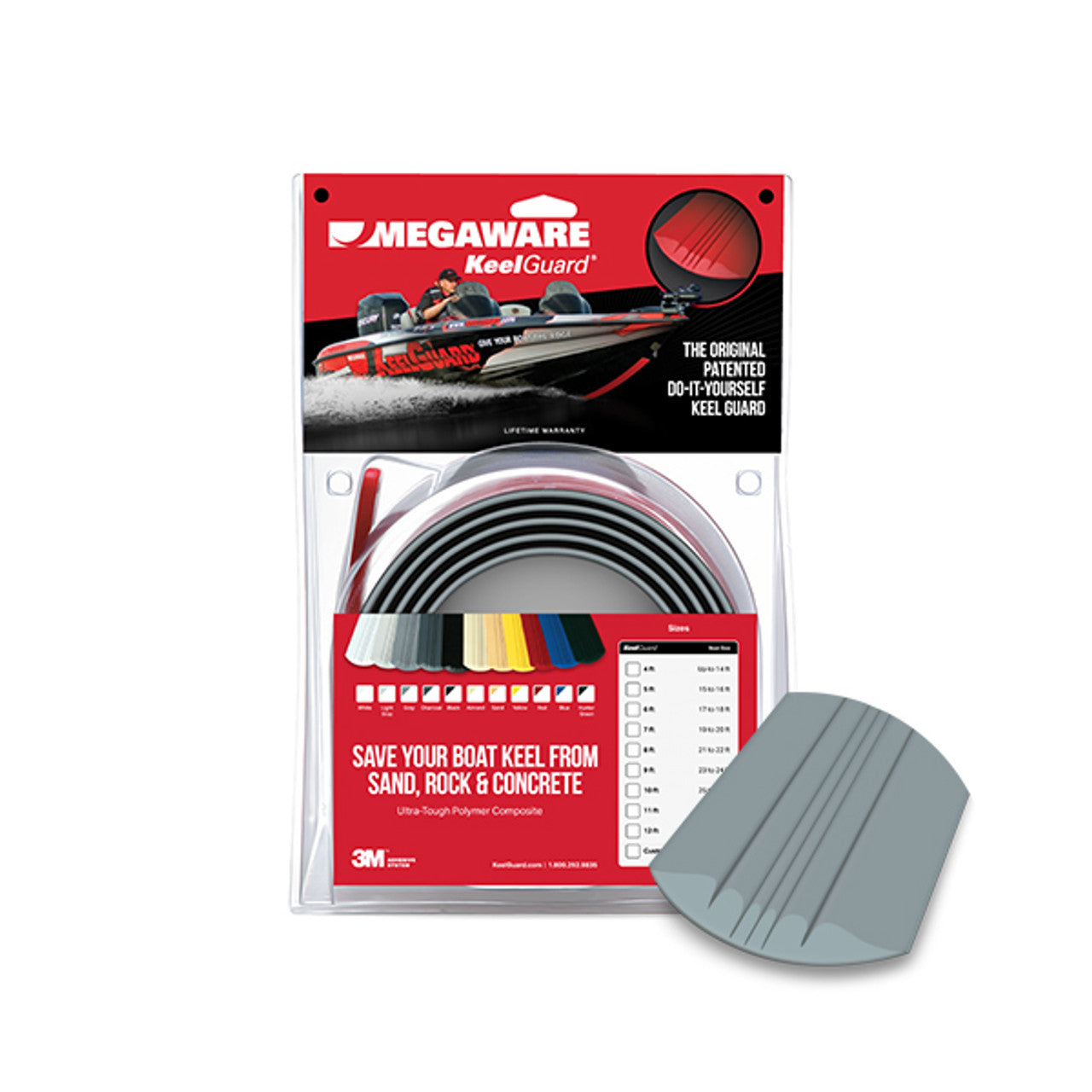 Protecteur de quille en polymère auto-adhésif Keel Guard