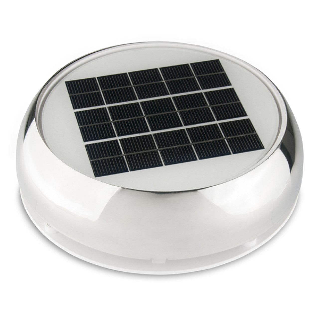 Évent solaire jour/nuit en acier inoxydable Marinco