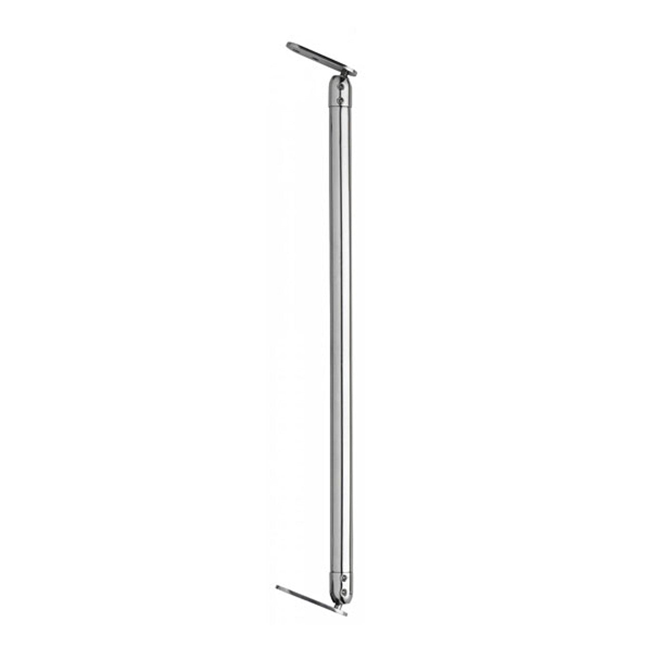 Supports de pare-brise réglables en acier inoxydable Whitecap