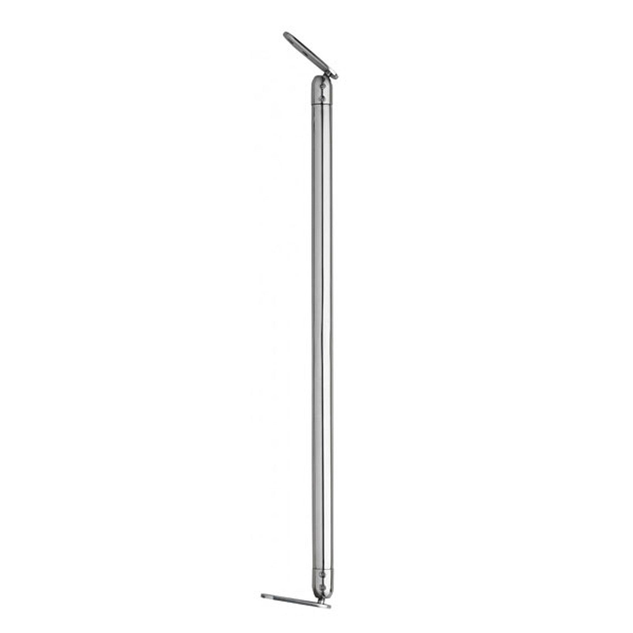 Supports de pare-brise réglables en acier inoxydable Whitecap