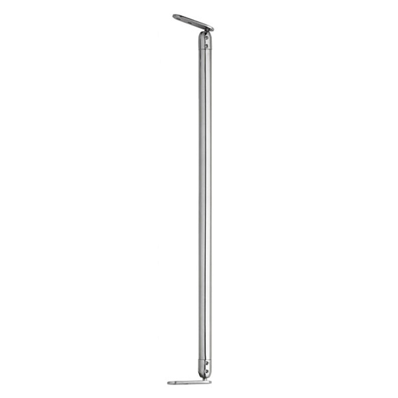 Supports de pare-brise réglables en acier inoxydable Whitecap