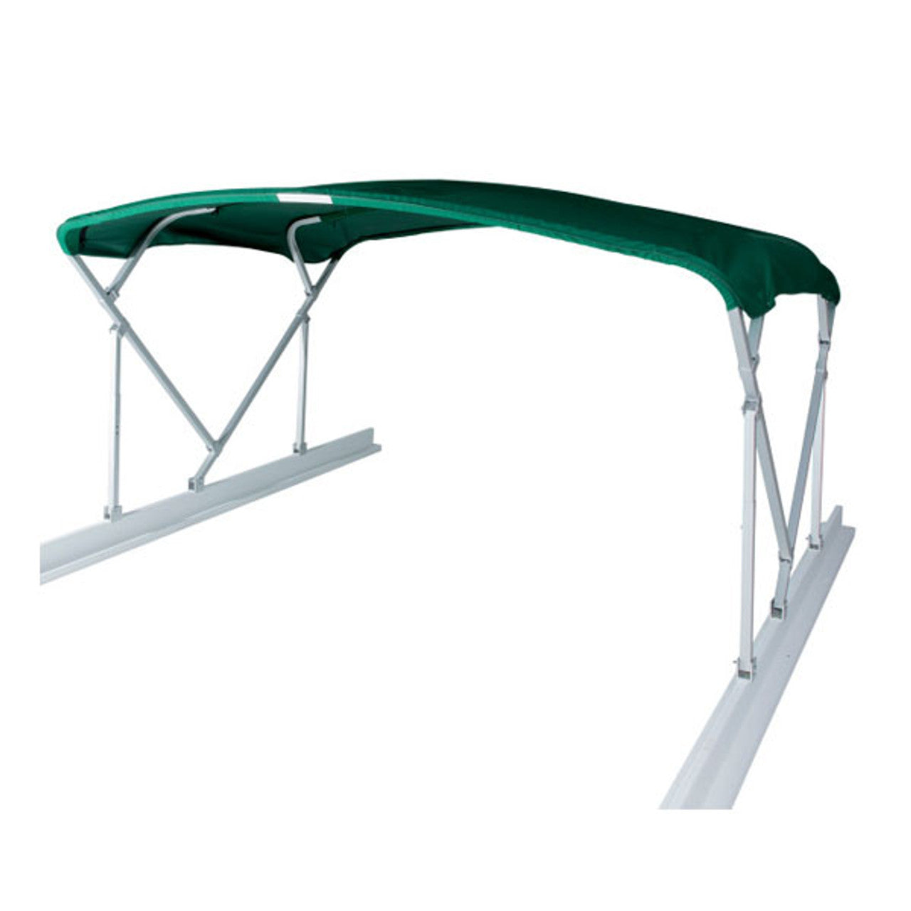 Kit de toit bimini pour ponton en polyester Taylor Made 8' x 10' x 1,25"