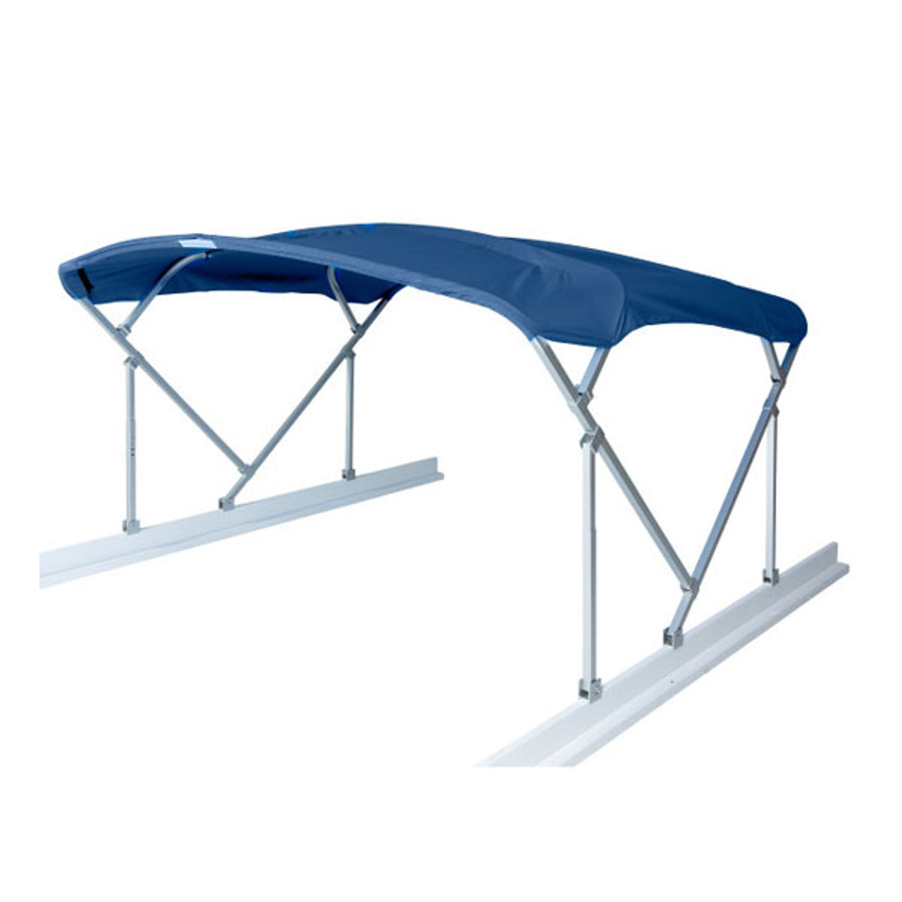 Kit de toit bimini pour ponton en polyester Taylor Made 8' x 10' x 1,25"