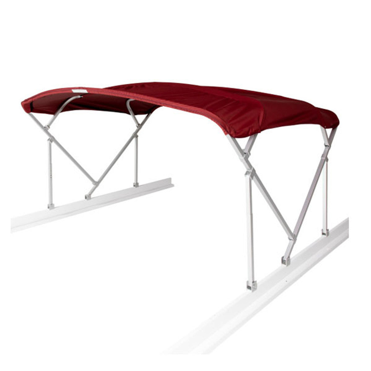 Kit de toit bimini pour ponton en polyester Taylor Made 8' x 10' x 1,25"