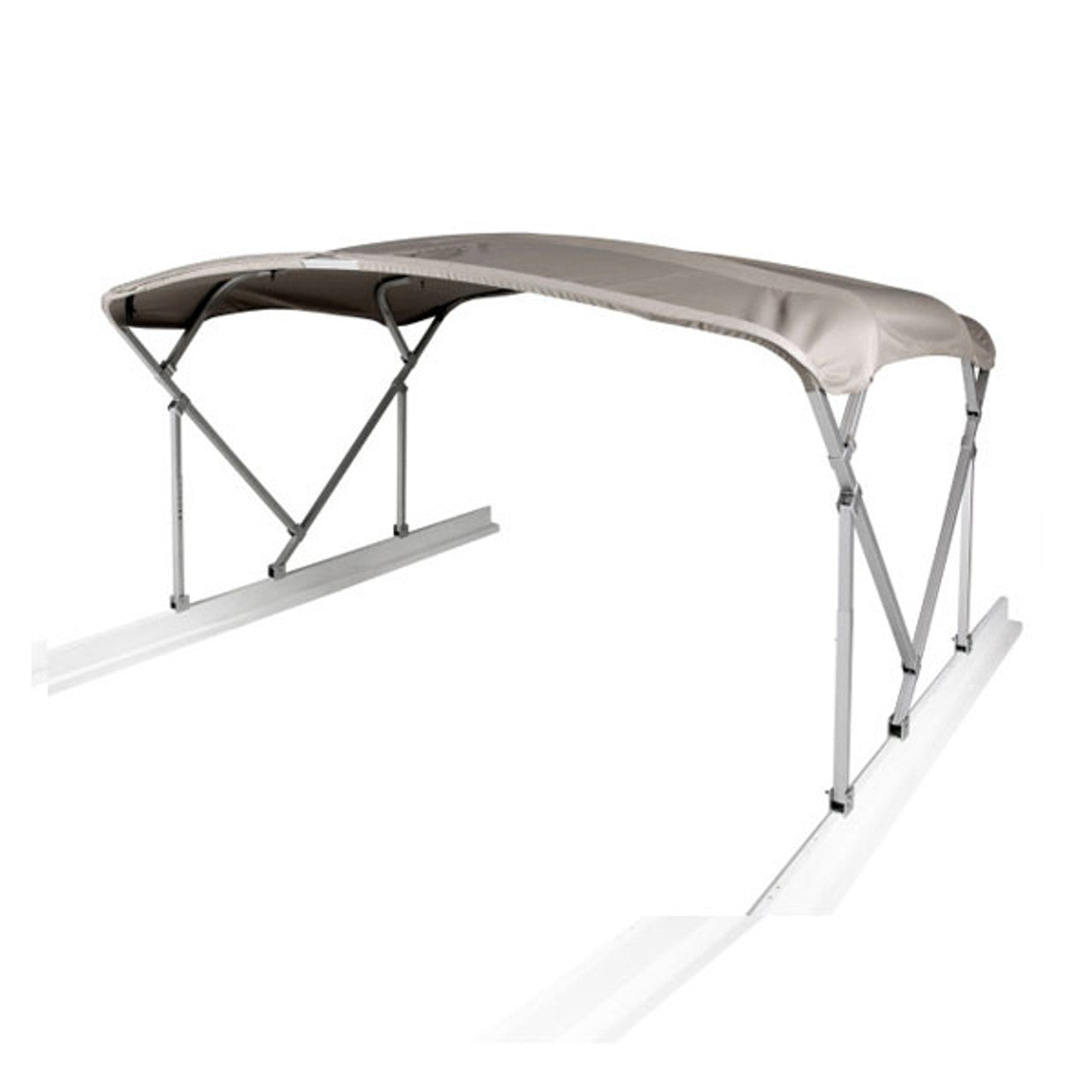 Kit de toit bimini pour ponton en polyester Taylor Made 8' x 10' x 1,25"