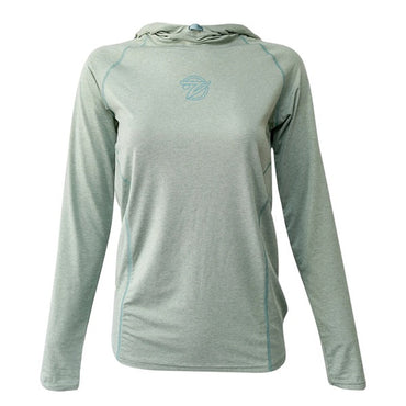 Sweat à capuche Gillz Coastline Performance pour femme - Gris brume